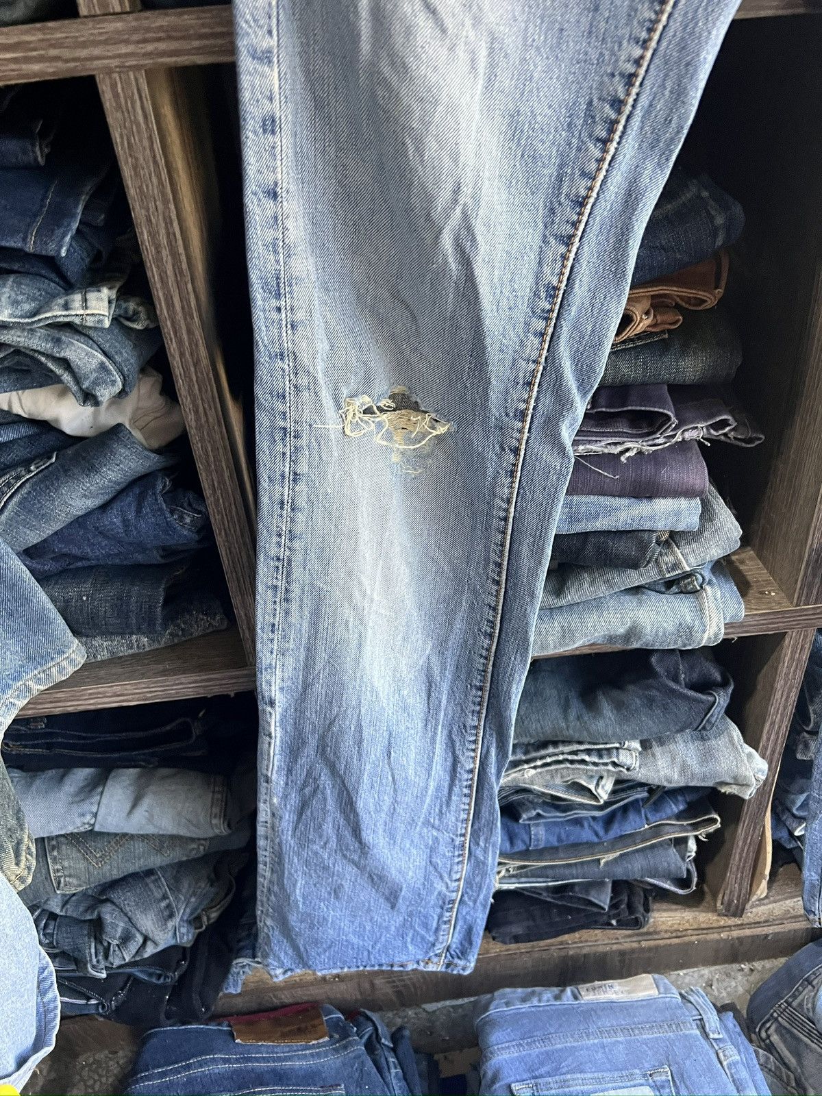 Miss Sixty 🔥Made in Italy Miss Sixty Distressed Denim Size 29" - 7 Thumbnail