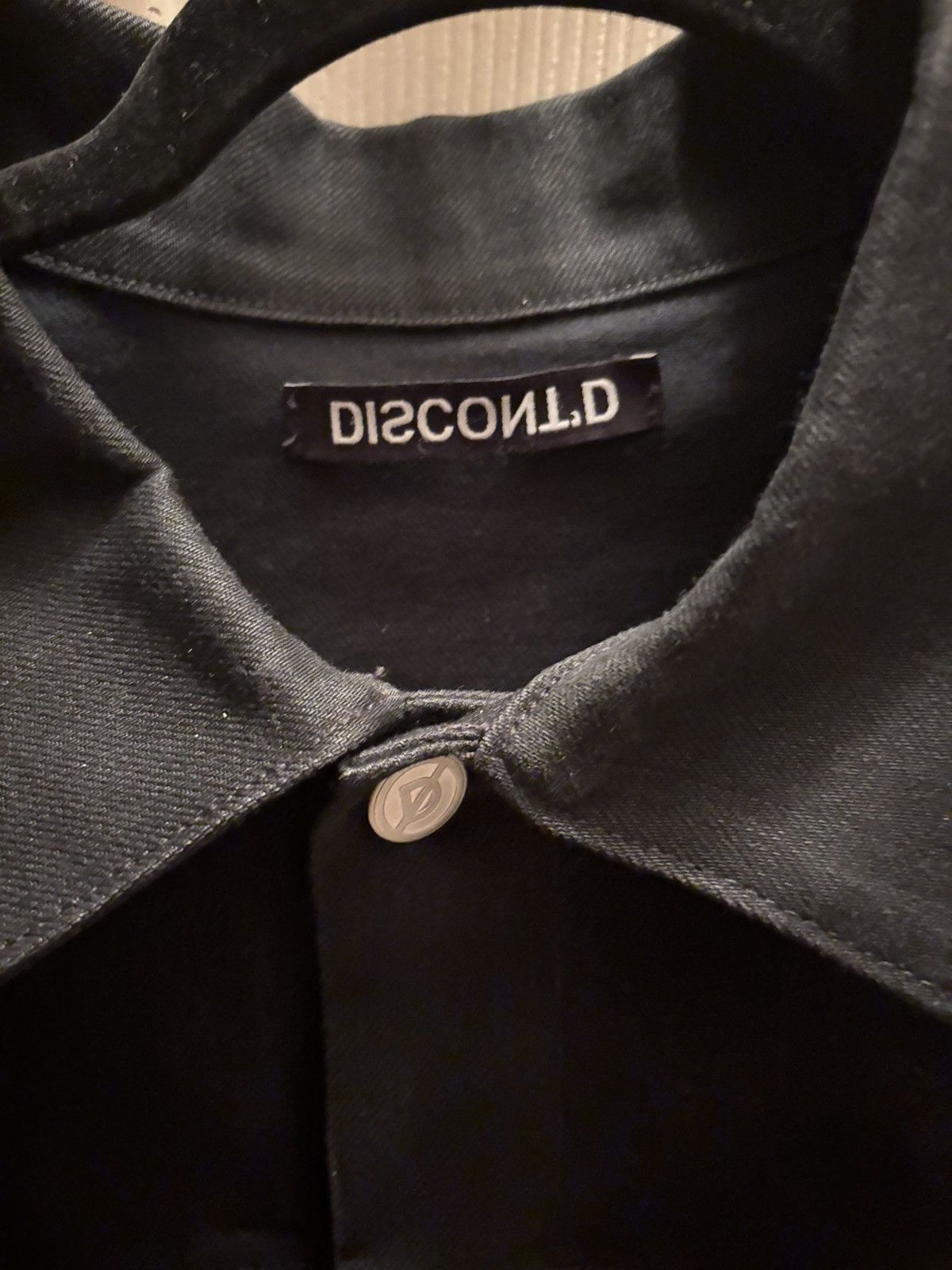 Other Discont’d Black denim jacket Size US M / EU 48-50 / 2 - 2 Thumbnail