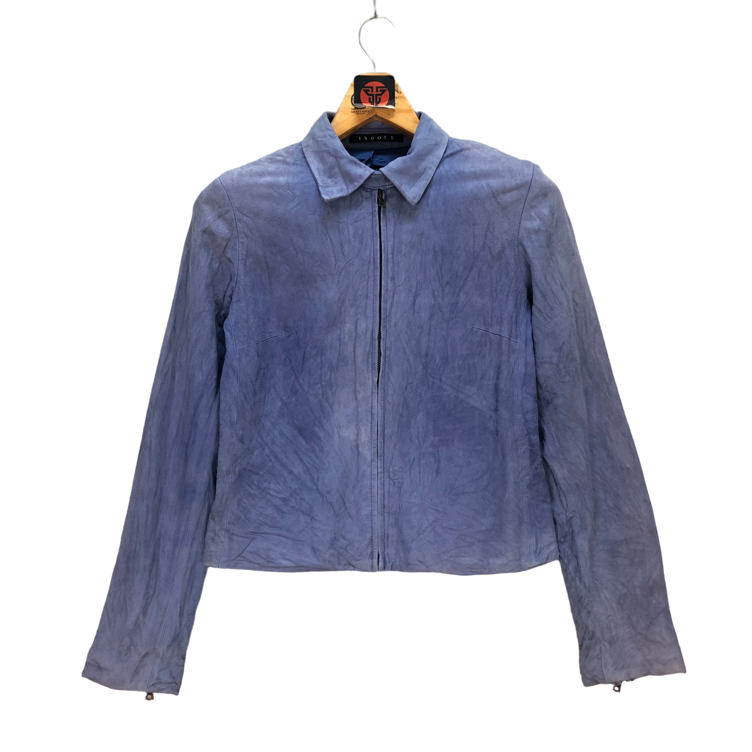 Theory THEORY MOLESKIN CROPPED JACKET #7367-134 Size S / US 4 / IT 40 - 1 Thumbnail