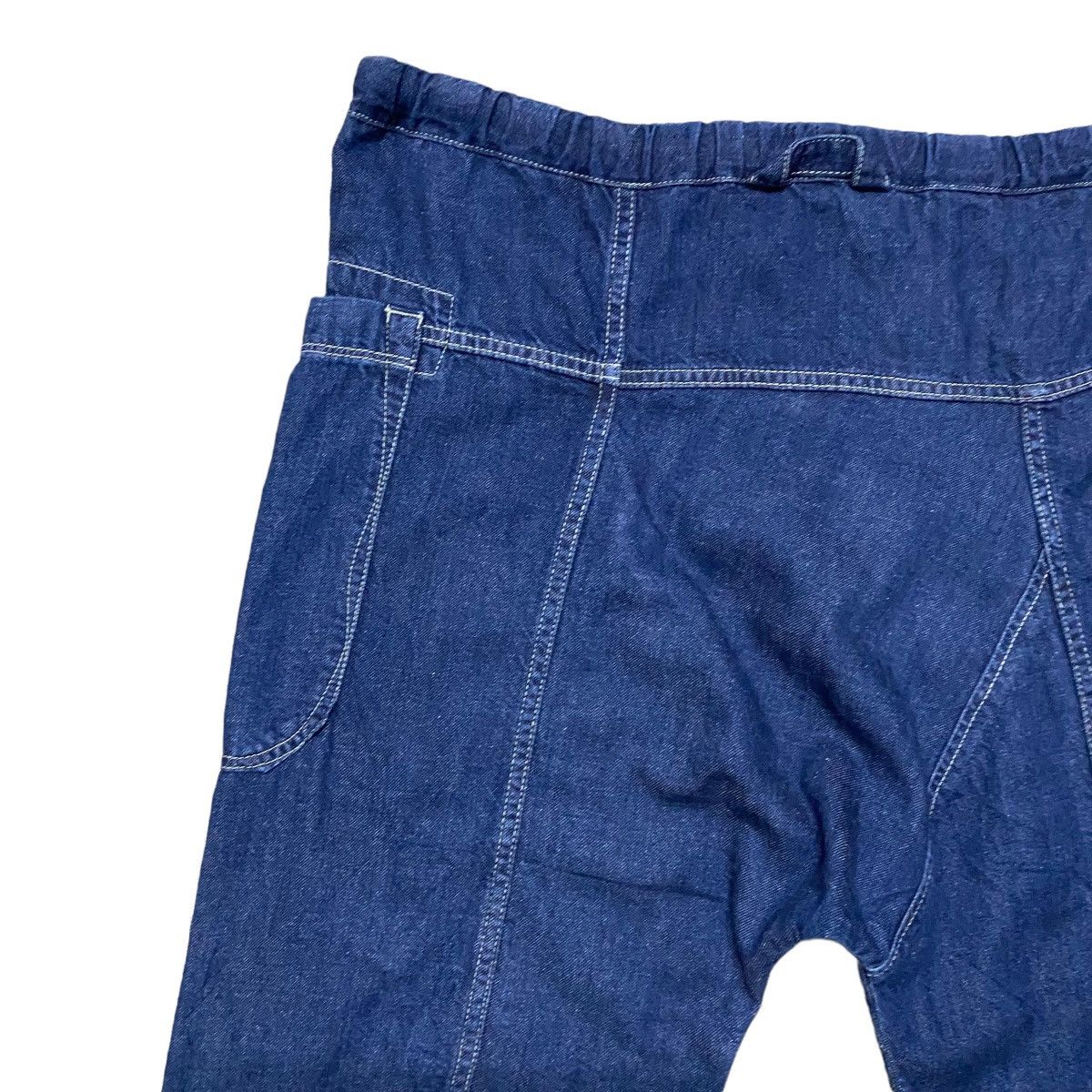 TIGRE BROCANTE BROCANTE Denim Cropped Pants Drawstring Size US 32 / EU 48 - 10 Thumbnail