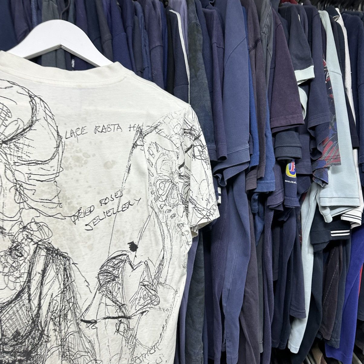 John Richmond VTG John Richmond T-shirts Overprinted Y2K Size S 00s USA Size US S / EU 44-46 / 1 - 7 Thumbnail