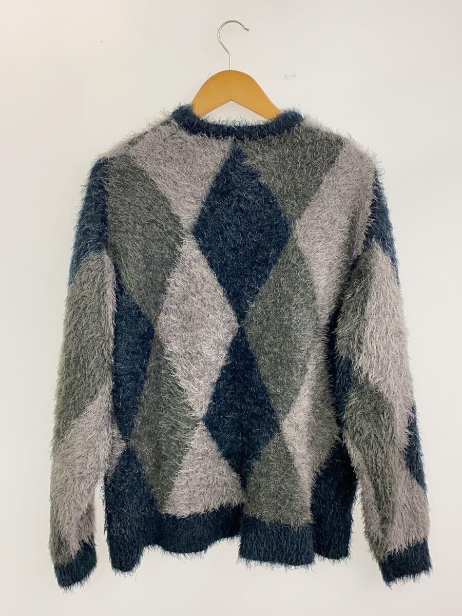 Number (N)ine Fluffy Diamond Knit Sweater Size US L / EU 52-54 / 3 - 2 Thumbnail