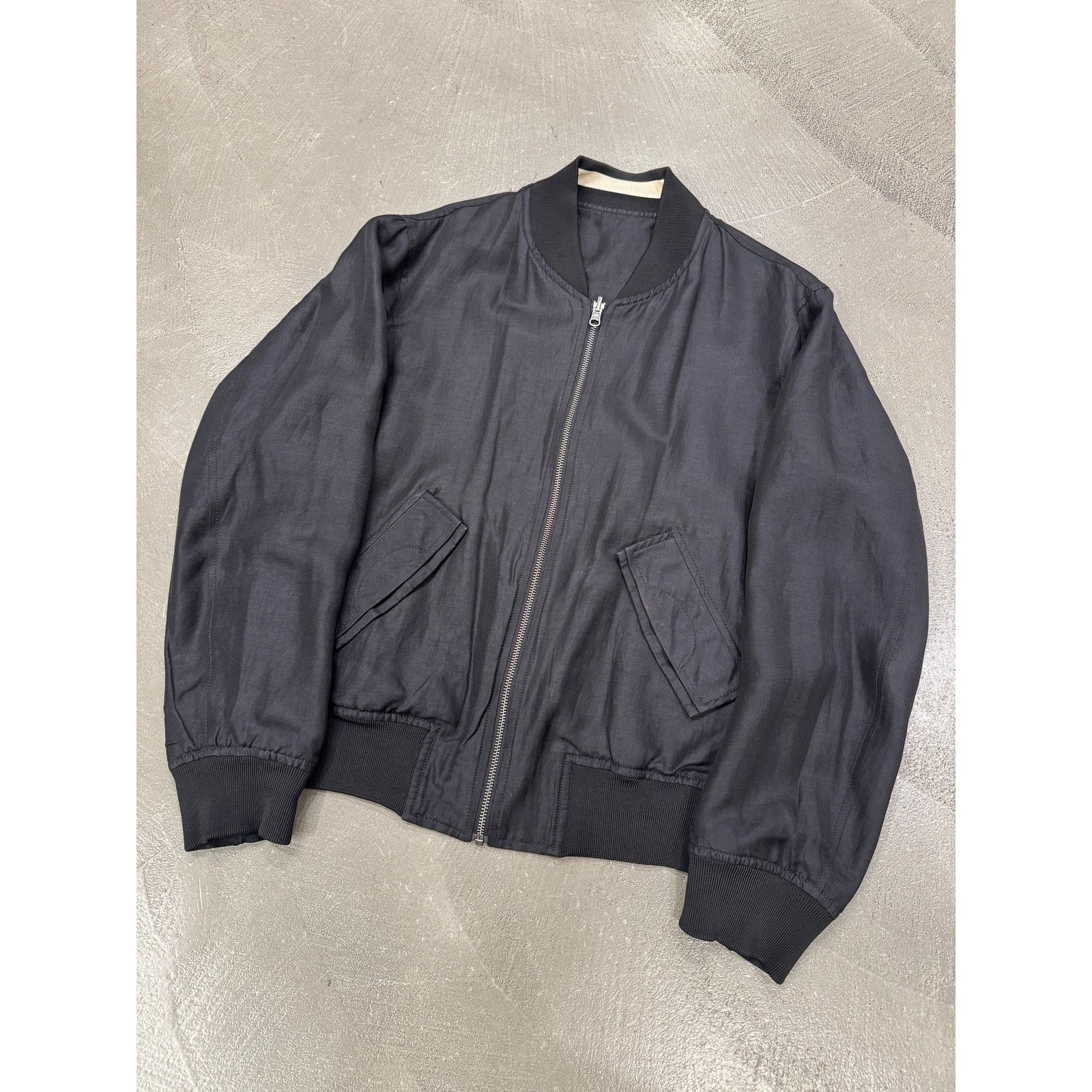 Ann Demeulemeester 2010s Ann Demeulemeester reversible bomber jacket Size US S / EU 44-46 / 1 - 3 Thumbnail