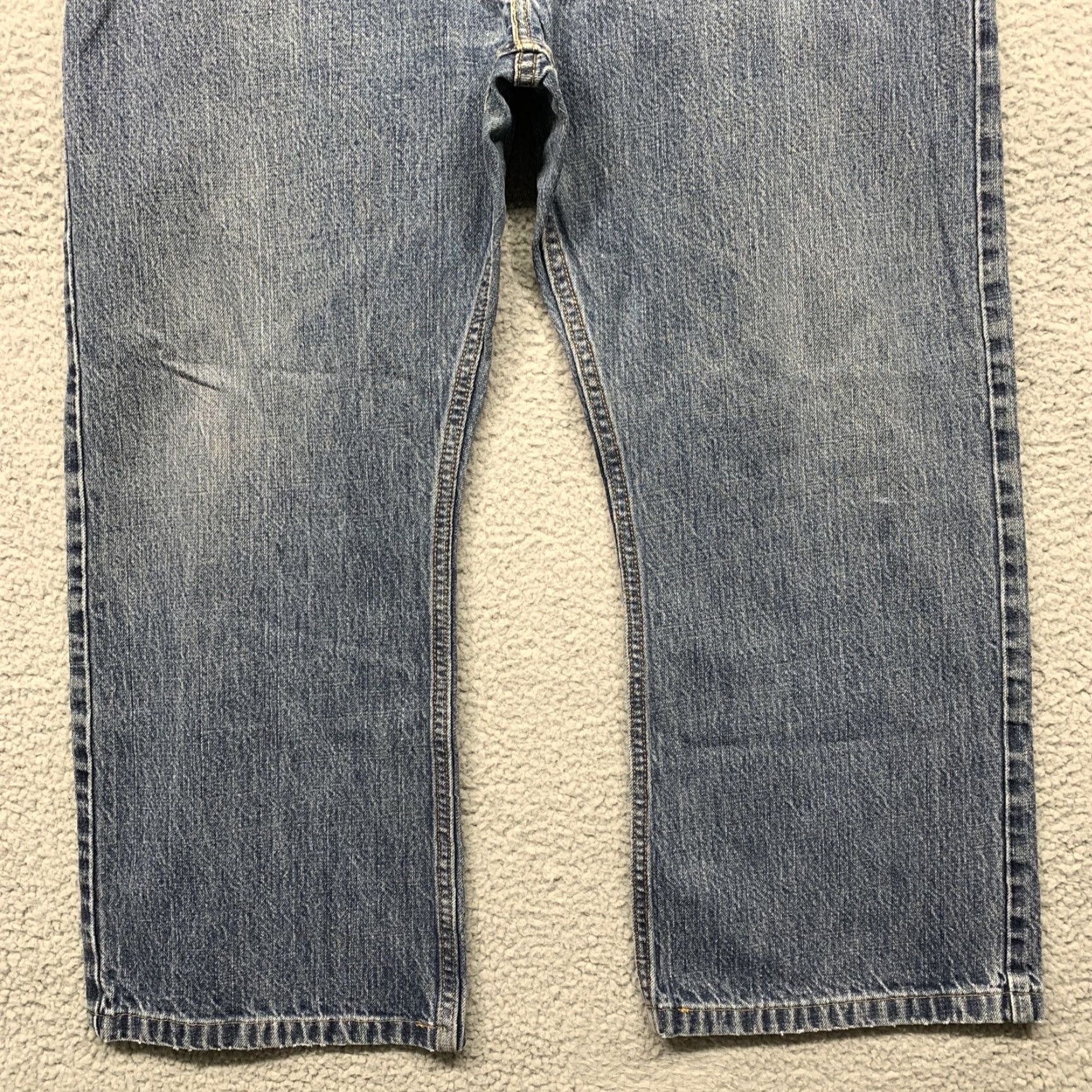 Levi's Levi's 557 Jeans Relaxed Boot Men's 38W x 25.5L Medium Blue Wash 5-Pocket Denim Casual Vintage: No Mens Size US 38 / EU 54 - 3 Thumbnail