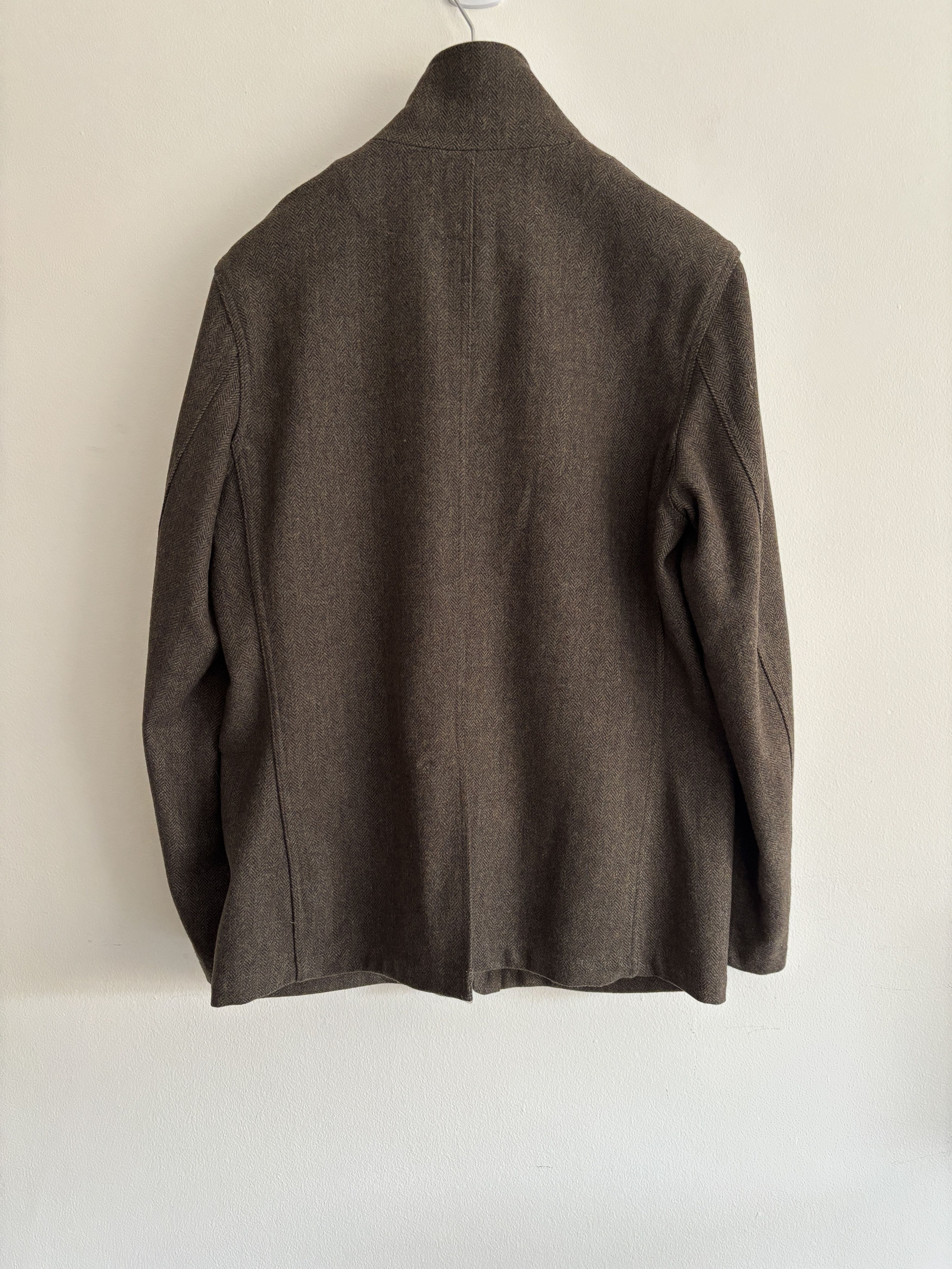 Taylor Stitch Olive Brown Wool Tweed Norfolk Hunting Jacket / Blazer- L Size US L / EU 52-54 / 3 - 11 Thumbnail