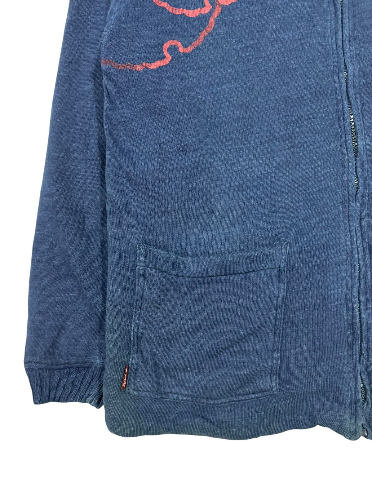 45rpm × Japanese Brand × Vintage Vtg🔥Chikiriya Artist Tatoo Design Artwork Indigo Sweater Size US M / EU 48-50 / 2 - 11 Thumbnail