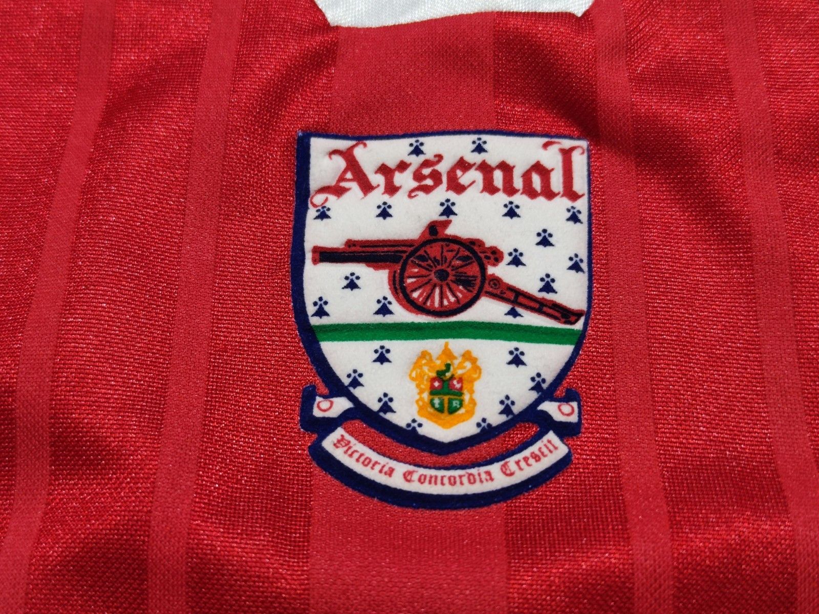 Adidas Adidas Equipment Arsenal 1992-1993 Home Shirt Jersey 44-46 Size US L / EU 52-54 / 3 - 5 Thumbnail