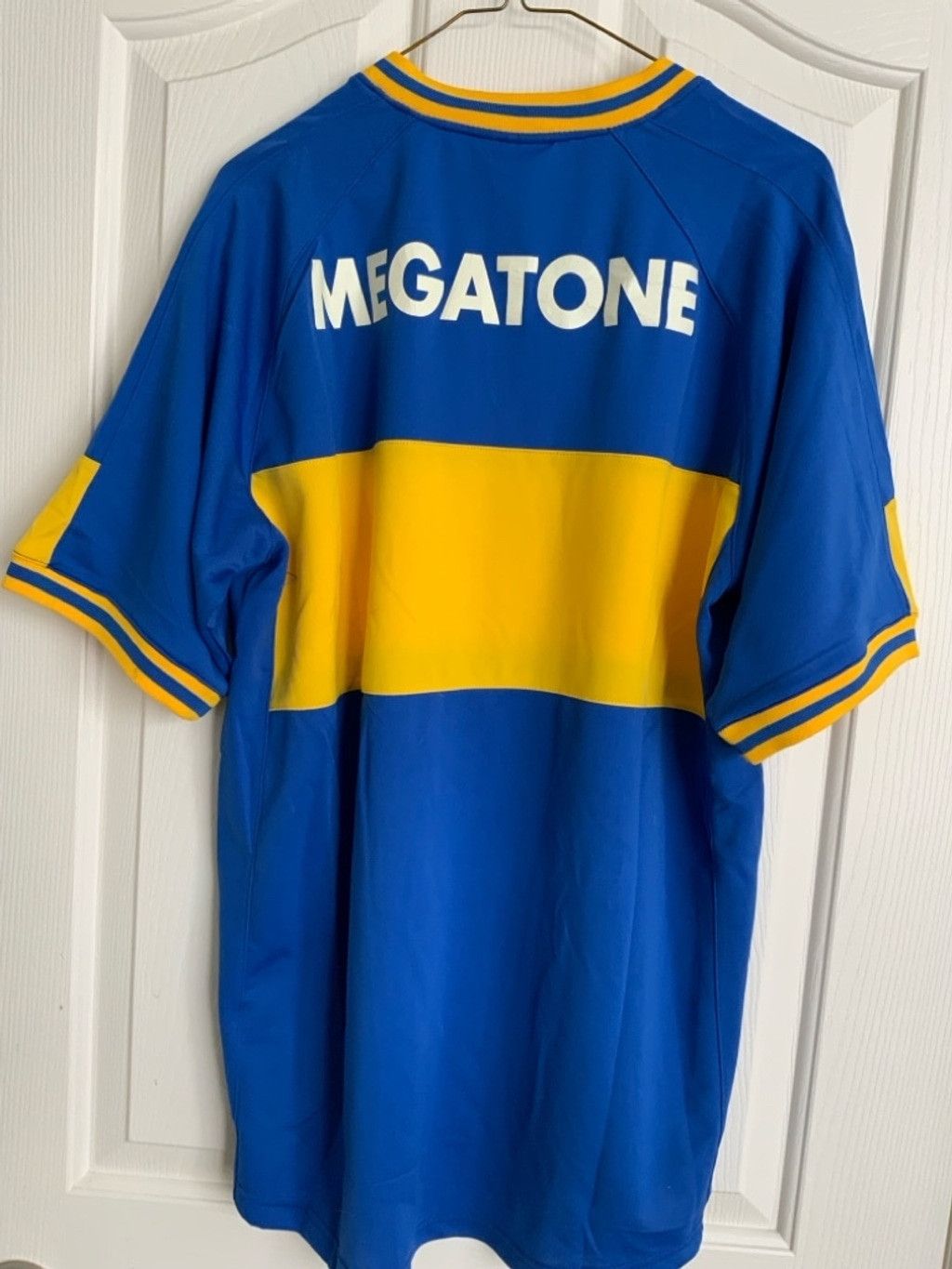 The Unbranded Brand Boca Juniors Argentina Football Soccer Shirt Jersey Size US L / EU 52-54 / 3 - 4 Thumbnail