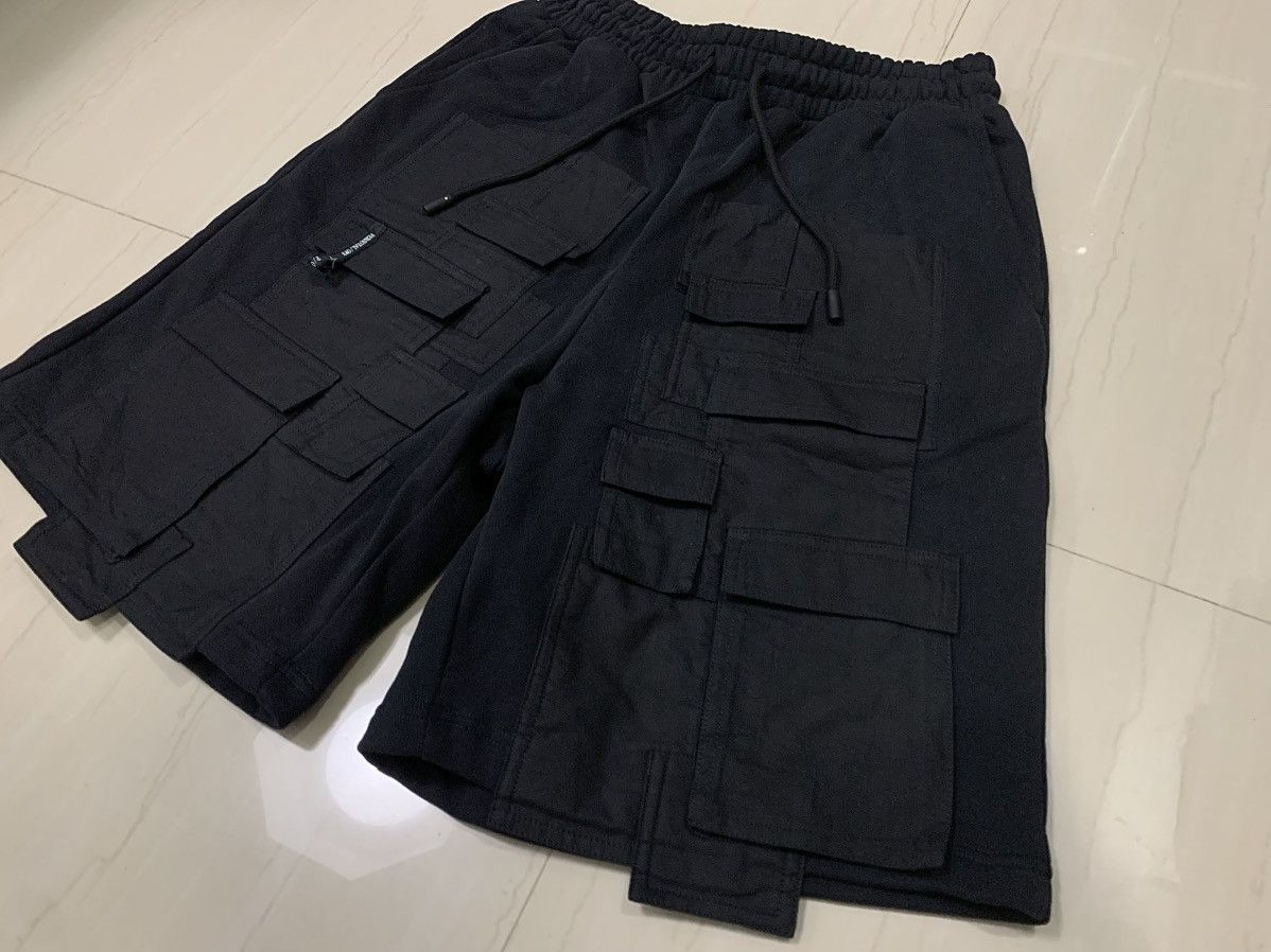 Other PERSONAL/OWN PATCHWORK SWEAT SHORTS Size US 27 - 2 Thumbnail