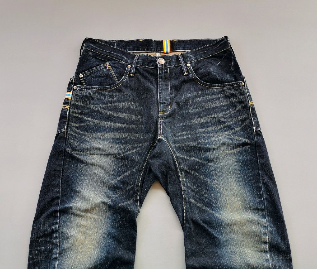 Edwin Loose Fit Edwin XV Function Bowleg Denim Jeans Size US 34 / EU 50 - 7 Thumbnail