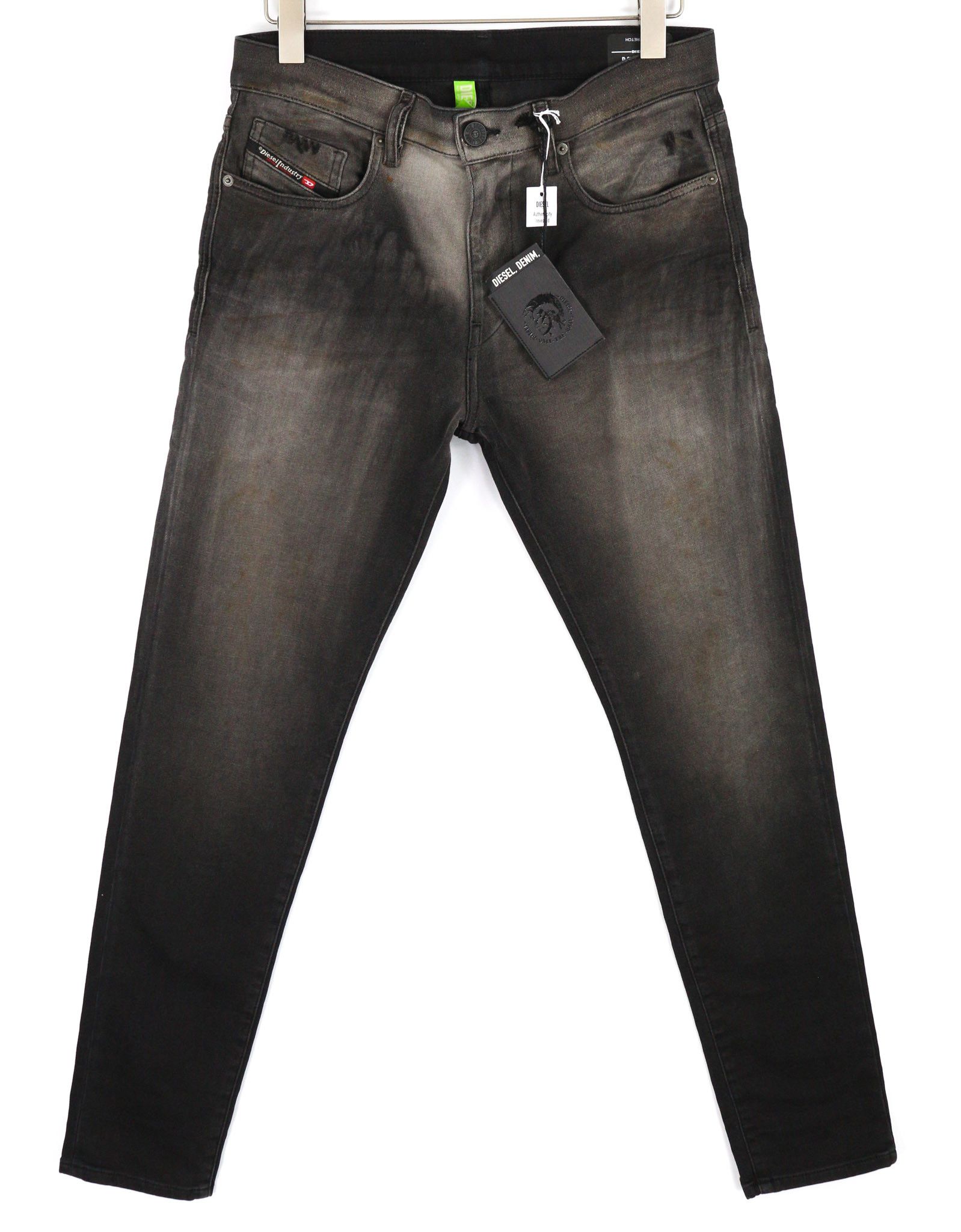 Diesel D-STRUKT JOGG 09B04 W30 Slim Stretch Black 40443 Size US 30 / EU 46 - 1 Thumbnail