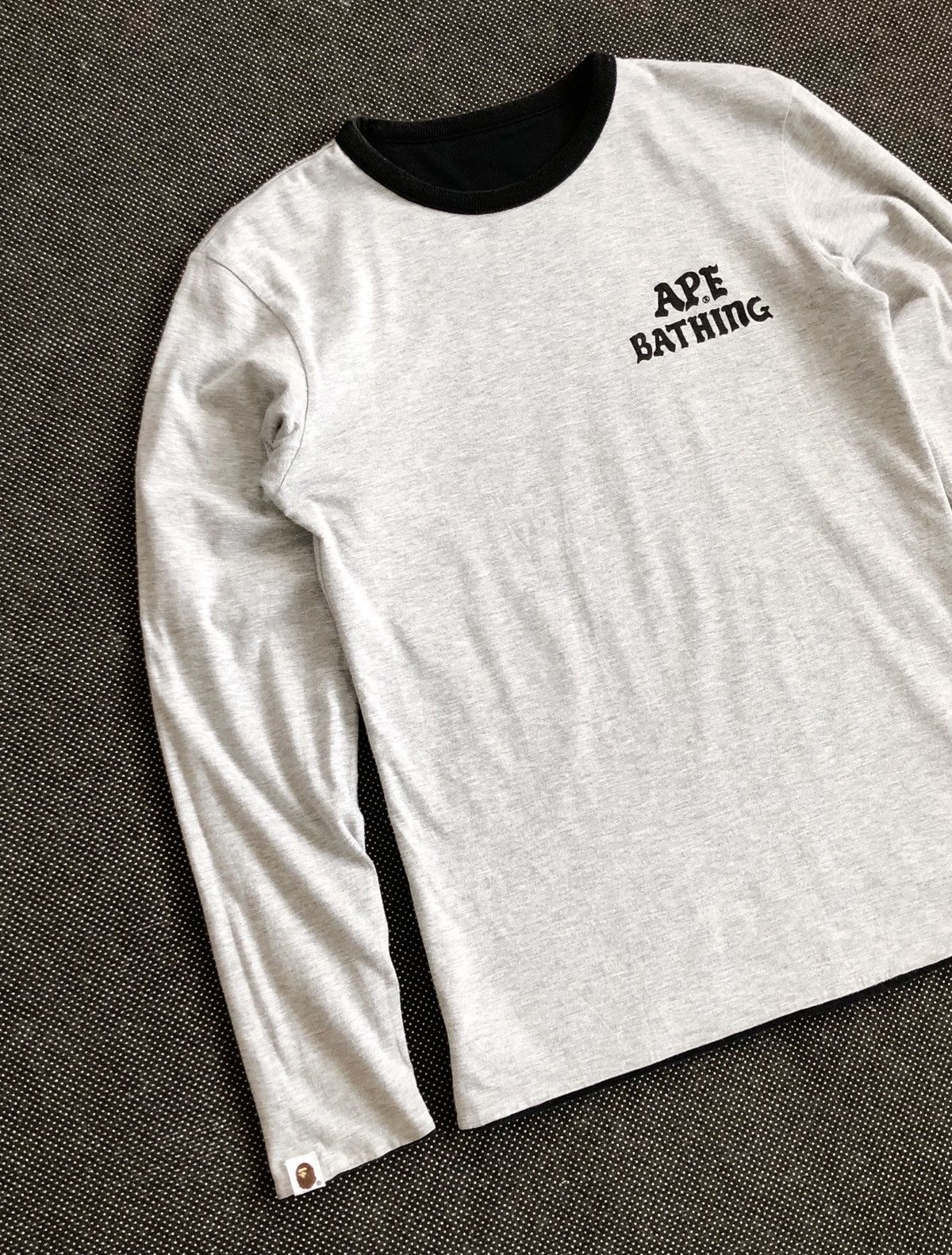 Bape VINTAGE BAPE REVERSIBLE L/S TEE UNISEX Size US S / EU 44-46 / 1 - 6 Thumbnail