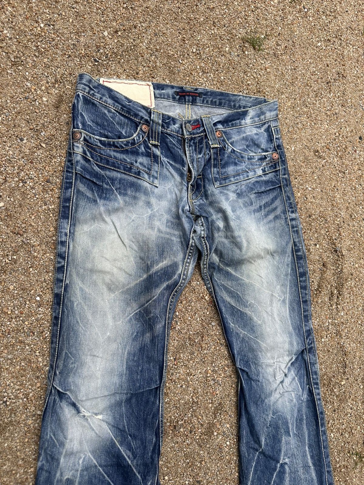 If Six Was Nine Vintage Blue way boot cut Size US 33 - 6 Thumbnail