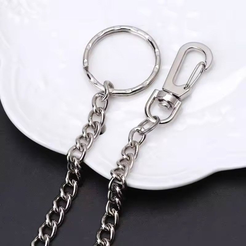 Jewelry Hip Hop Pants Chain Secure Travel Wallet Chain Size ONE SIZE - 1 Thumbnail