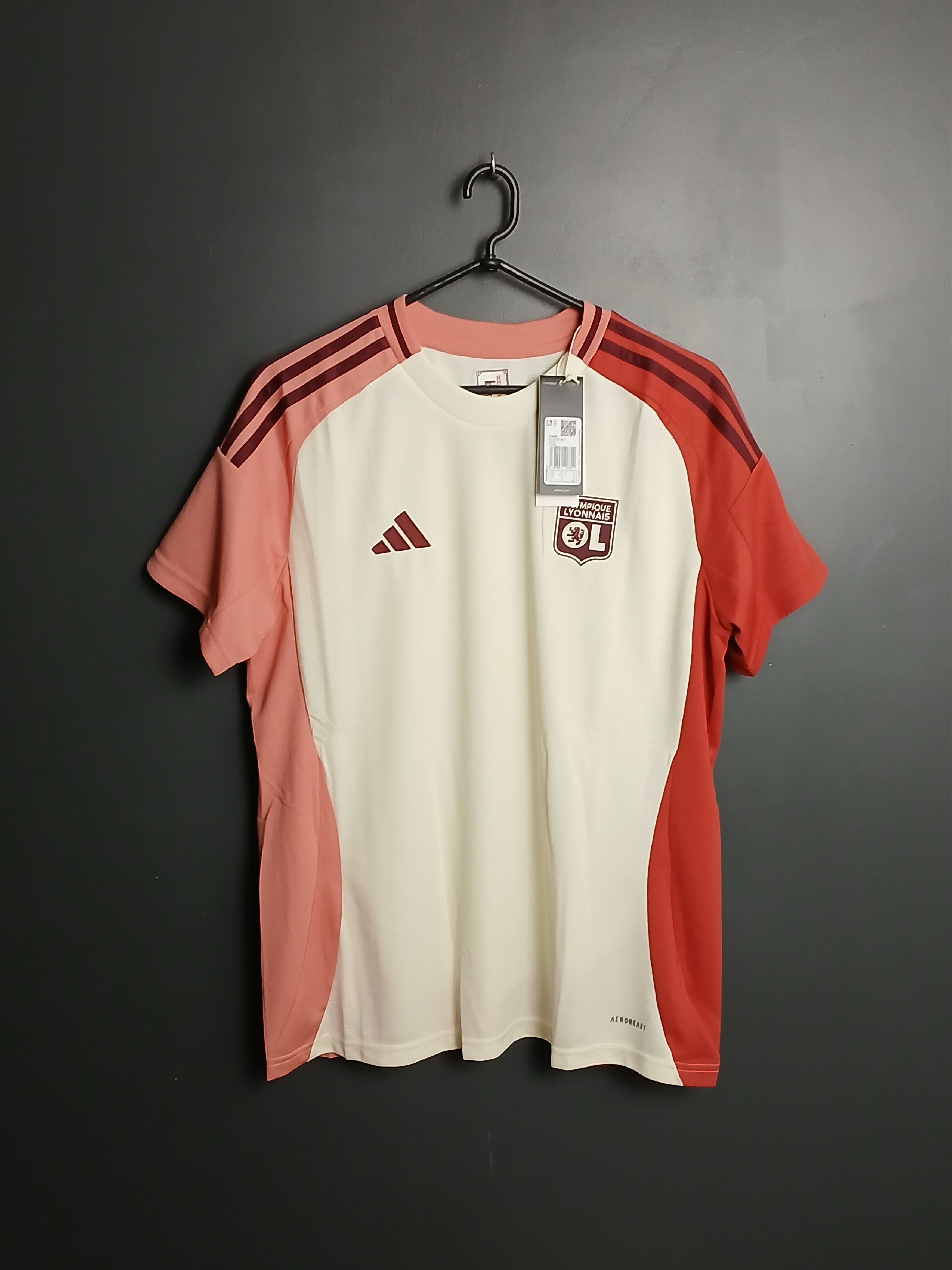 Adidas Lyon Olympique Lyonnais 24/25 Third Jersey Football T-Shirt Size XL / US 12-14 / IT 48-50 - 1 Thumbnail