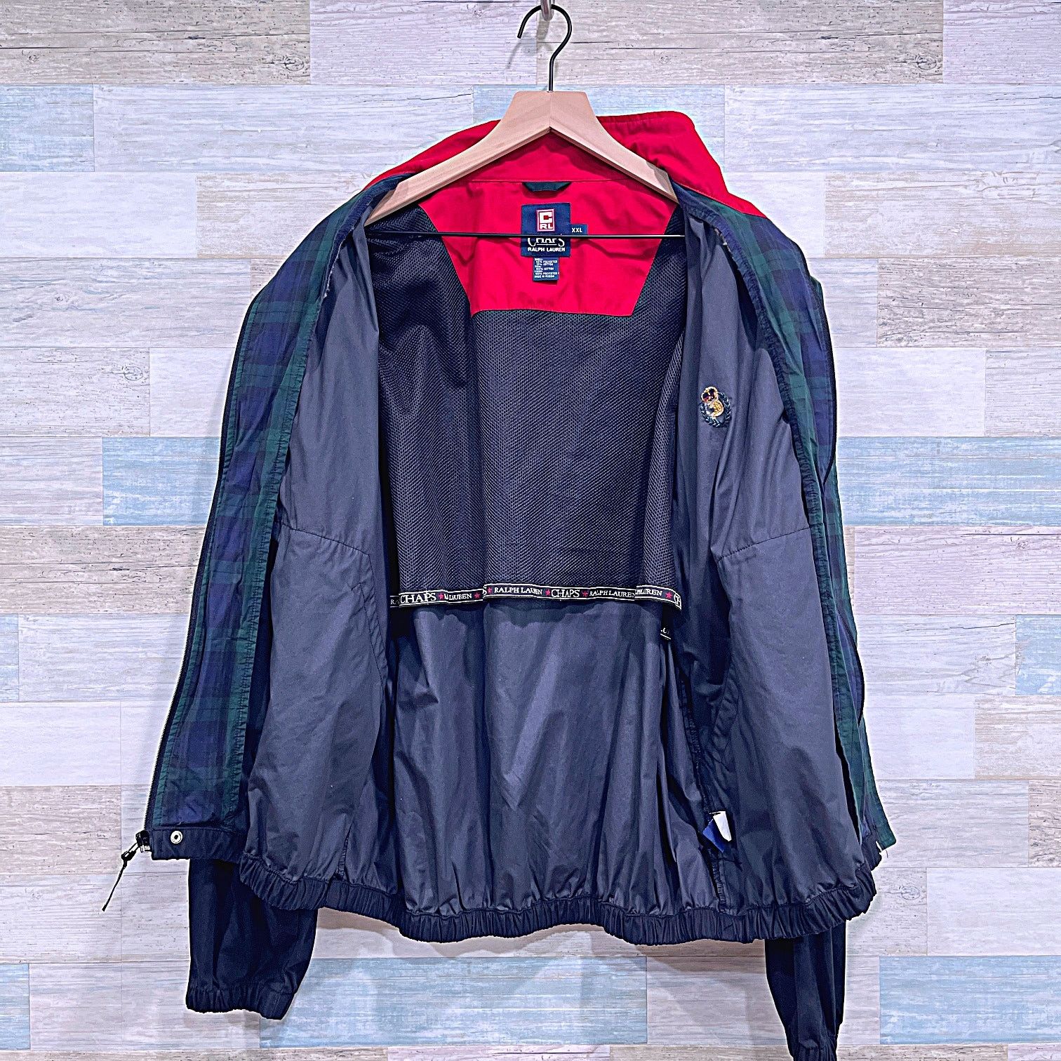 Chaps Ralph Lauren × Vintage CHAPS RALPH LAUREN Vintage 90s Windbreaker Jacket Mens XXL Size US XXL / EU 58 / 5 - 4 Thumbnail