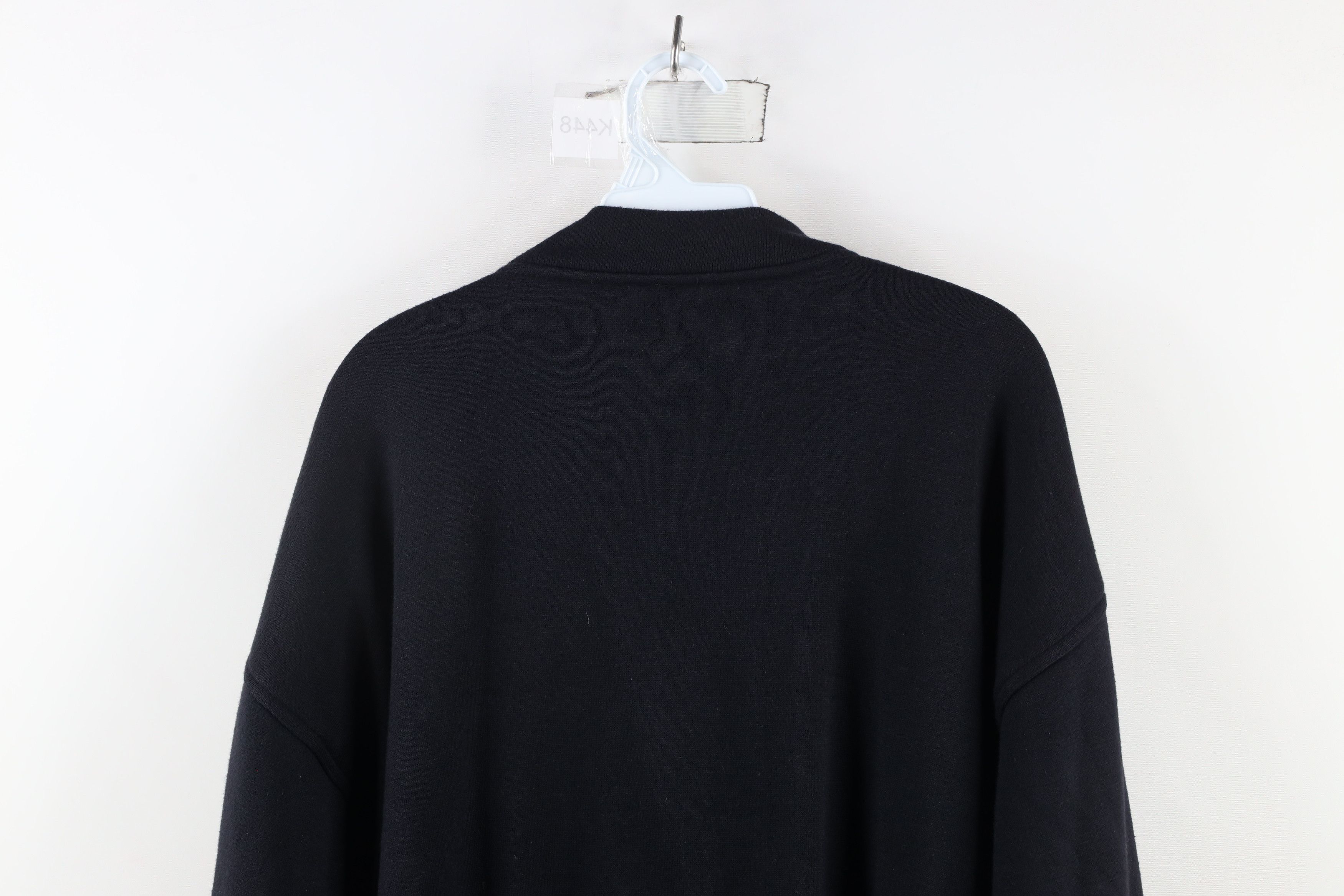 Vintage Vintage 90s Streetwear Wall Thermal Lined Henley Sweatshirt Size US XL / EU 56 / 4 - 8 Thumbnail