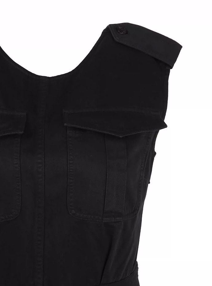 Dries Van Noten Dries Van Noten size:36 Black sleeveless round-neck dress Size S / US 4 / IT 40 - 5 Thumbnail