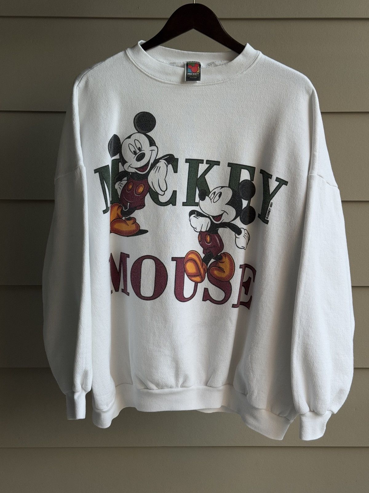 Disney Vintage 90s Disney Designs Mickey Mouse Sweatshirt 3X Size US XXL / EU 58 / 5 - 8 Thumbnail
