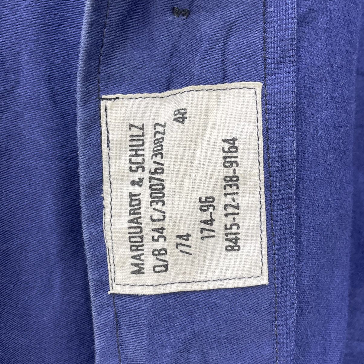 Vintage 🔥Vintage Germany Military Army Chore Jacket Jacket Size US M / EU 48-50 / 2 - 4 Thumbnail