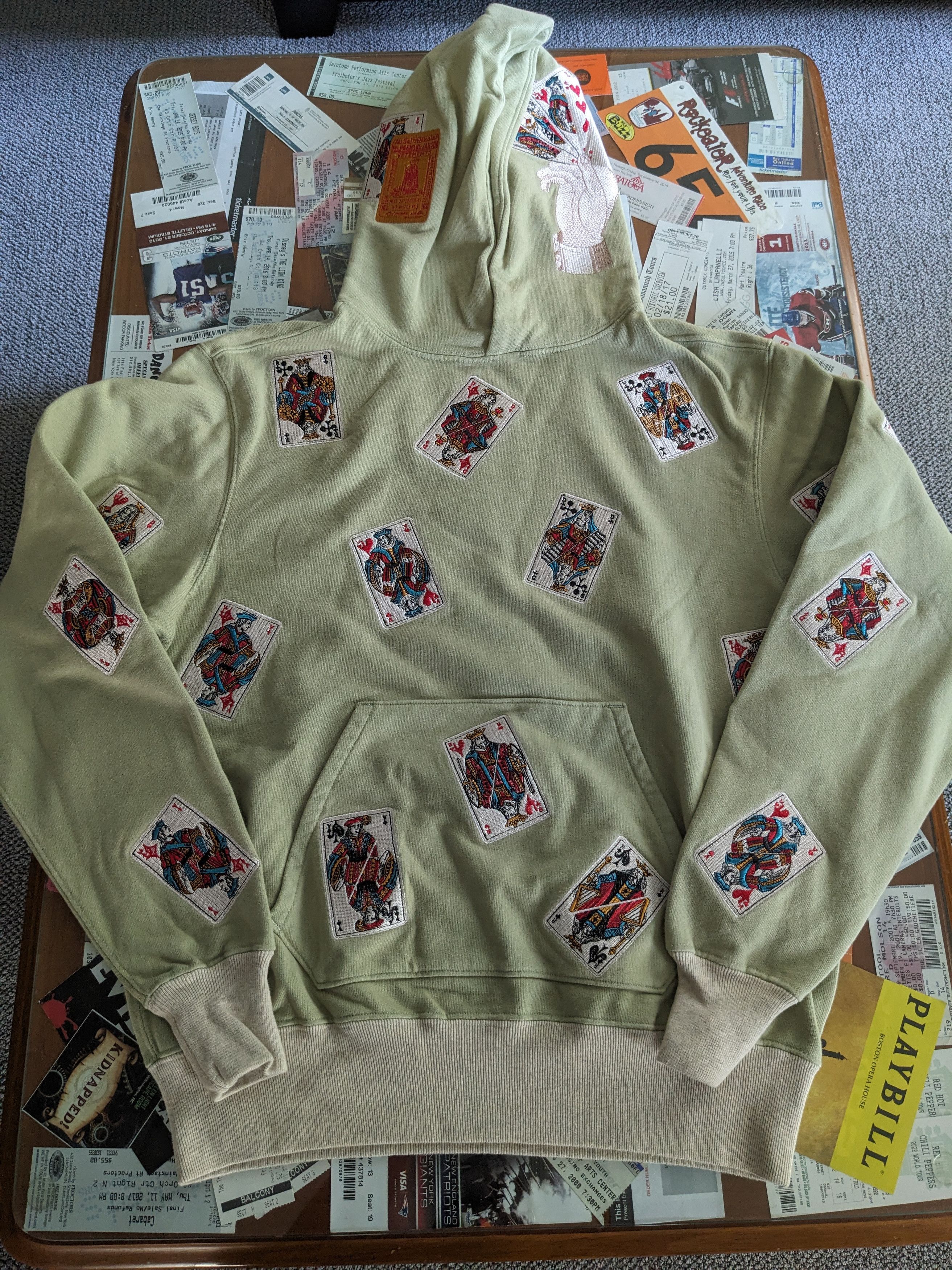 Samuel Zelig Samuel Zelig "Deck Of Cards" Hoodie Size US S / EU 44-46 / 1 - 3 Thumbnail
