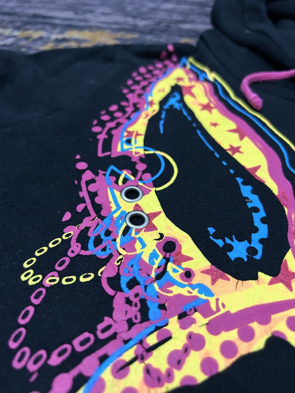 Japanese Brand 39 x Super Lovers Japan Skull Bunny Hoodie Size US L / EU 52-54 / 3 - 7 Thumbnail
