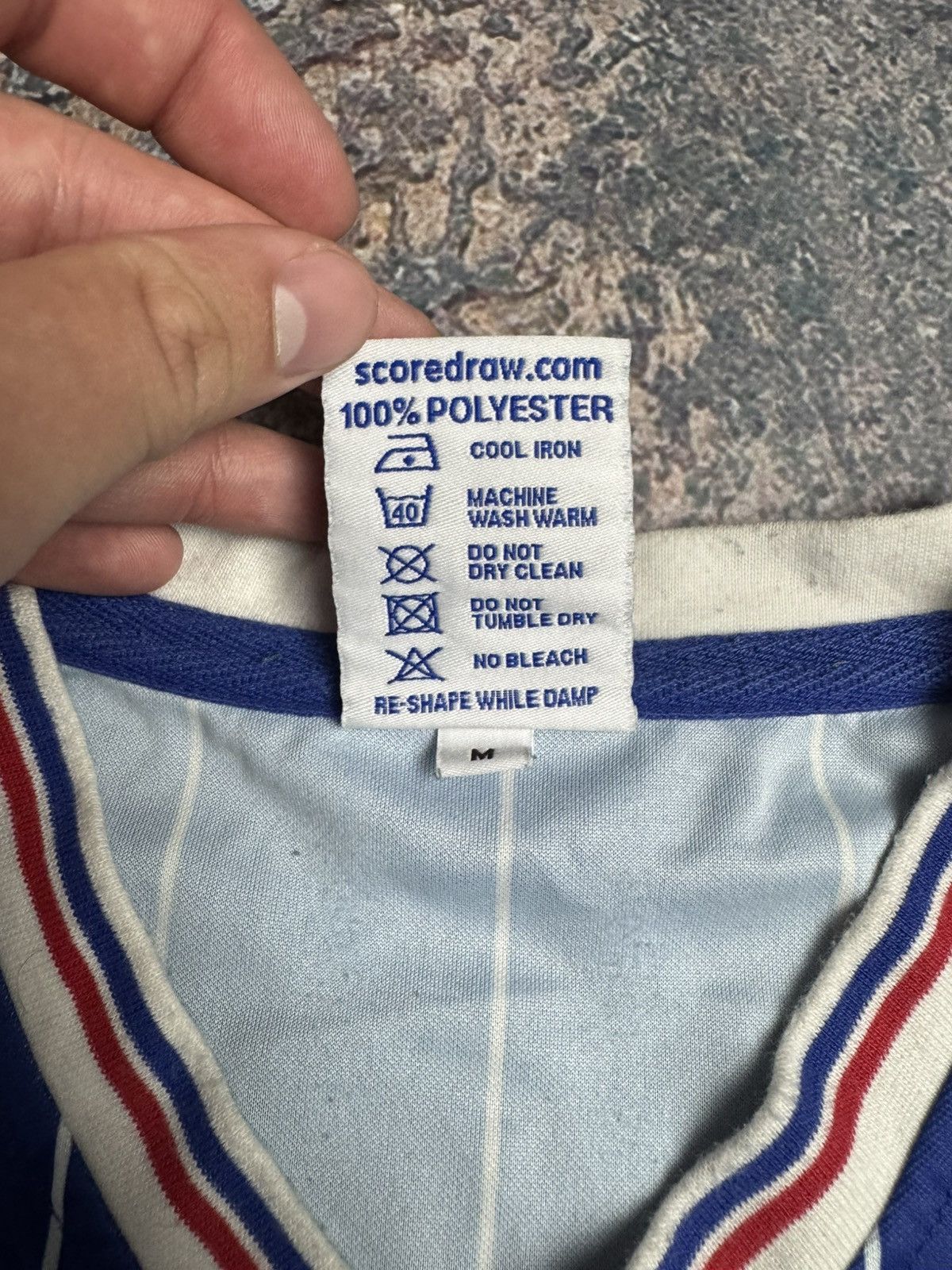 Other RANGERS VINTAGE SOCCER JERSEY 1983/1984 HOME KIT FOOTBALL Size US M / EU 48-50 / 2 - 16 Thumbnail
