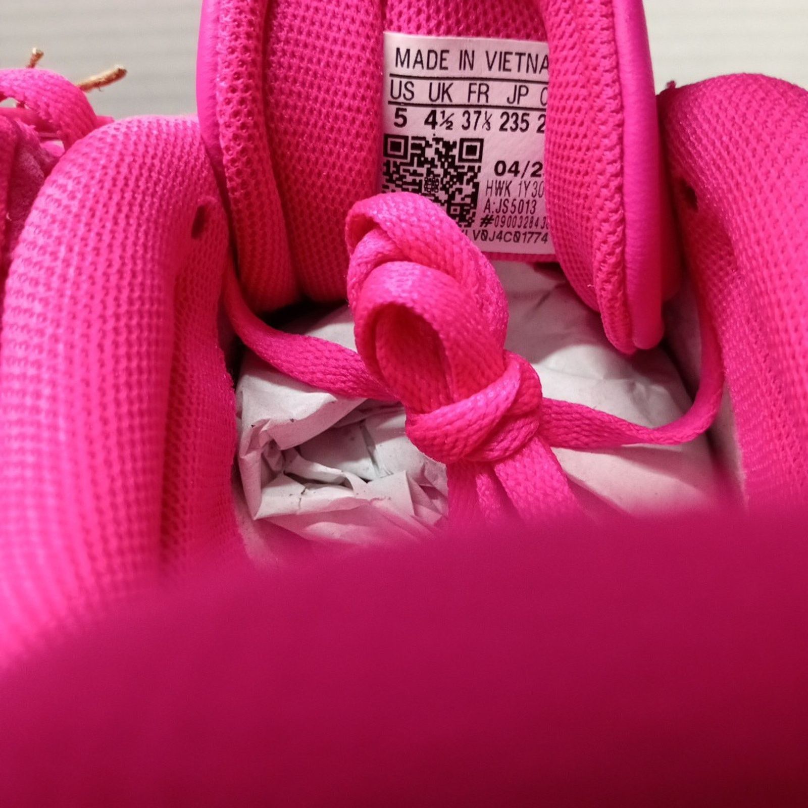 Adidas Adidas Kids' VL Court 3.0K Size 5Y Women's 6.5 Shock Pink Size US 6.5 / IT 36.5 - 6 Thumbnail