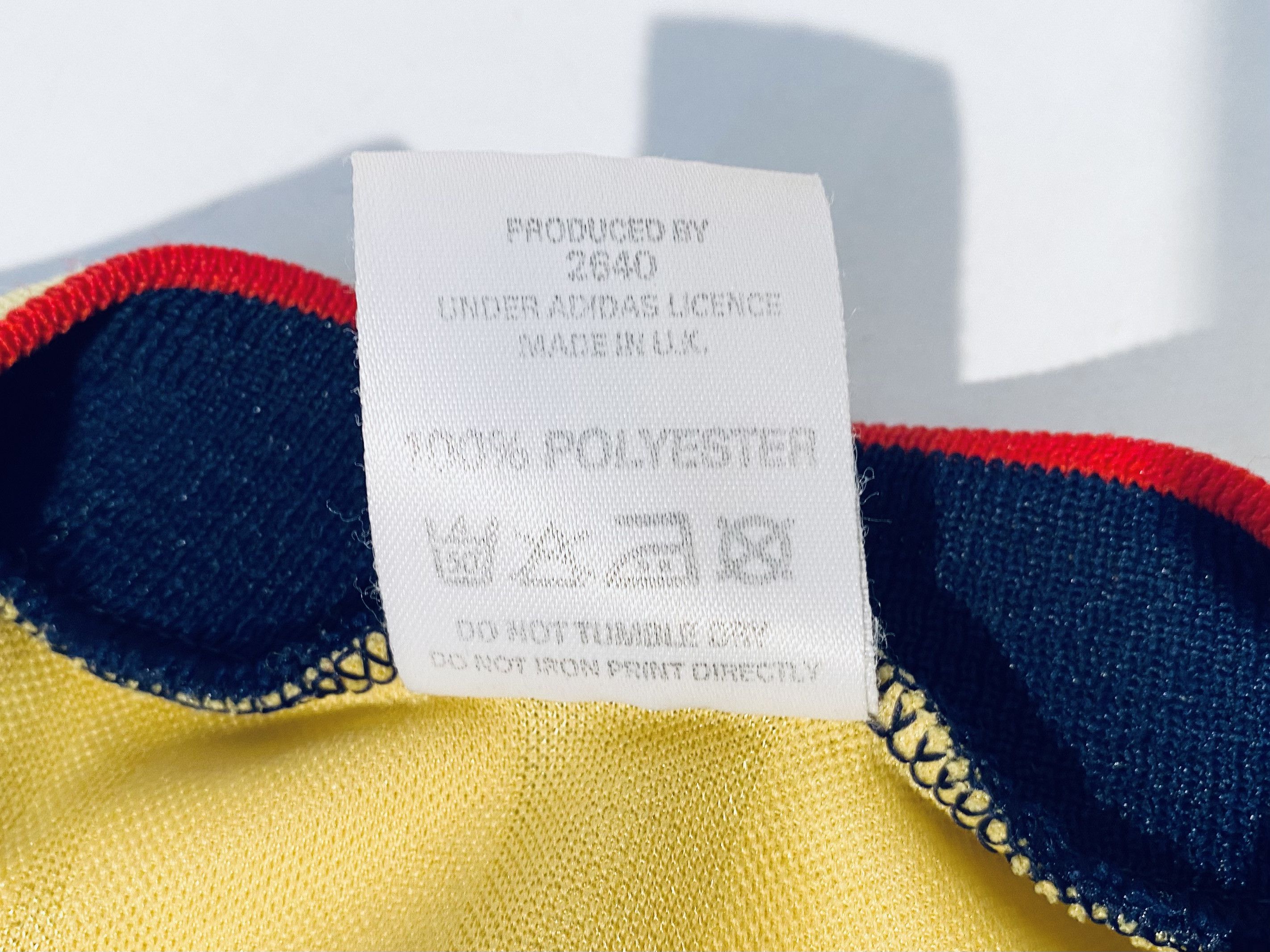 Adidas Arsenal Away Football Shirt 1988 - 1991 Size US M / EU 48-50 / 2 - 12 Thumbnail