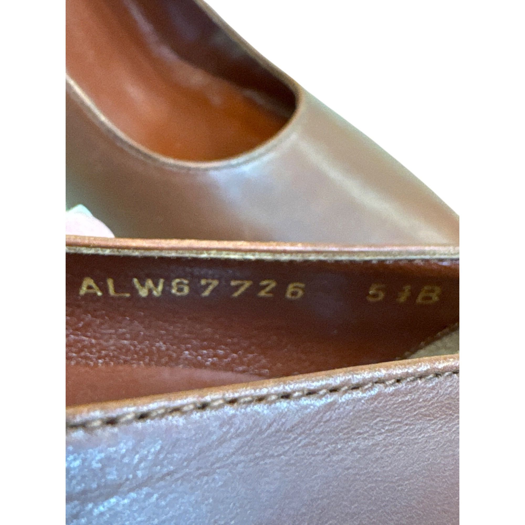 Ralph Lauren Ralph Lauren Womens Red 3" Block Heels Leather Slip-On Shoes Size US 5.5 / IT 35.5 - 17 Thumbnail