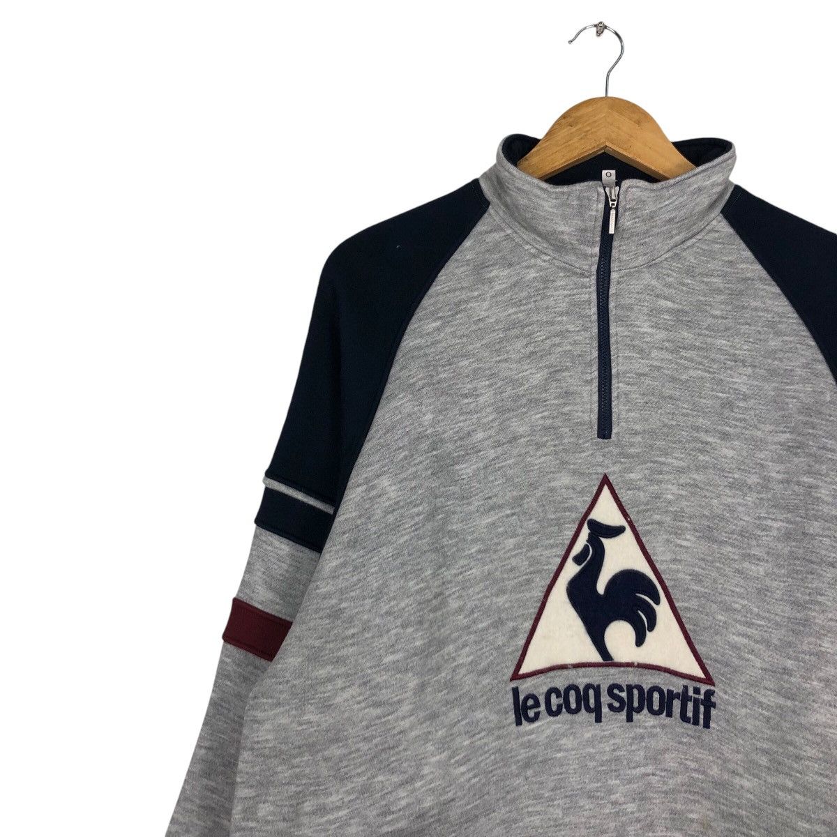 Japanese Brand × Le Coq Sportif × Vintage Vintage Le Coq Sportif Sweatshirt Jumper Rare 90s Medium Size US M / EU 48-50 / 2 - 6 Thumbnail