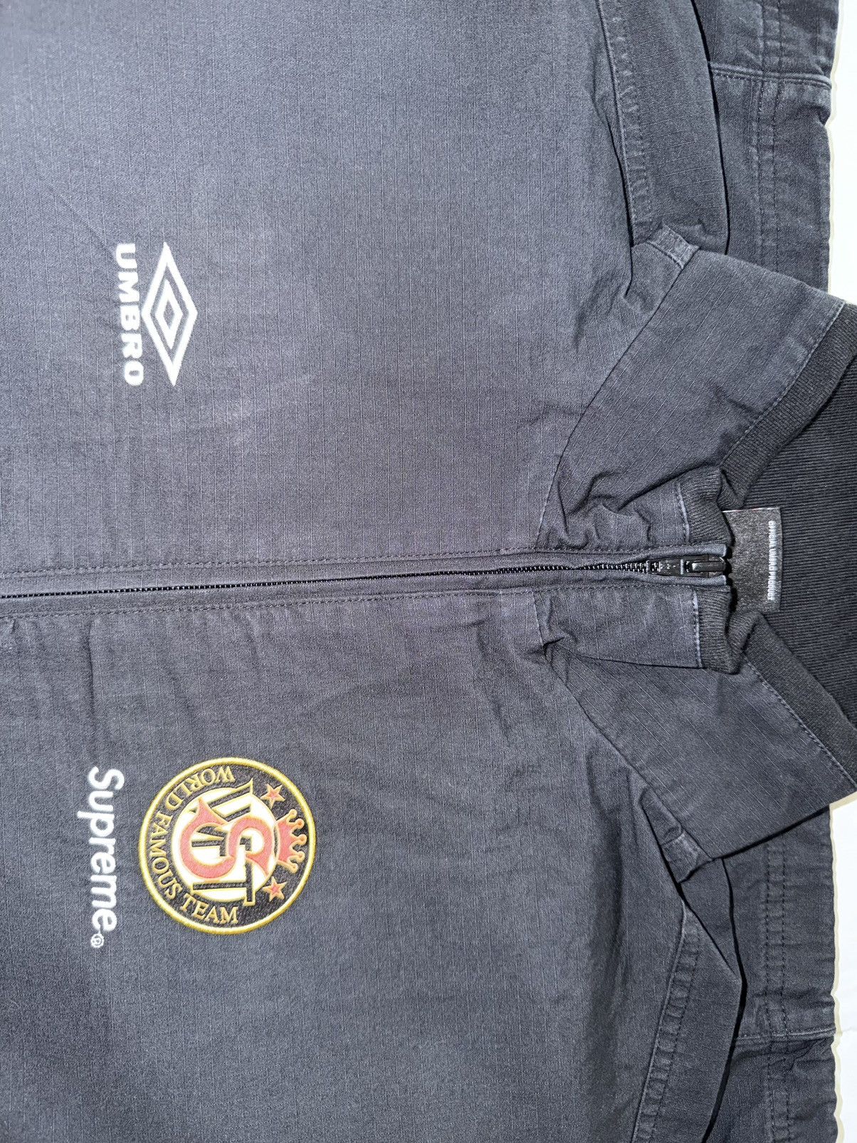 Supreme × Umbro Supreme Umbro Cotton Ripstop TrackJacket (SS26) black medium Size US M / EU 48-50 / 2 - 4 Thumbnail