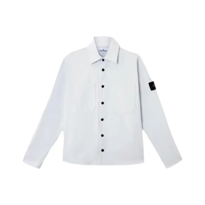 Stone Island Stone Island Long Sleeve Pocket Shirt Size US L / EU 52-54 / 3 - 1 Thumbnail