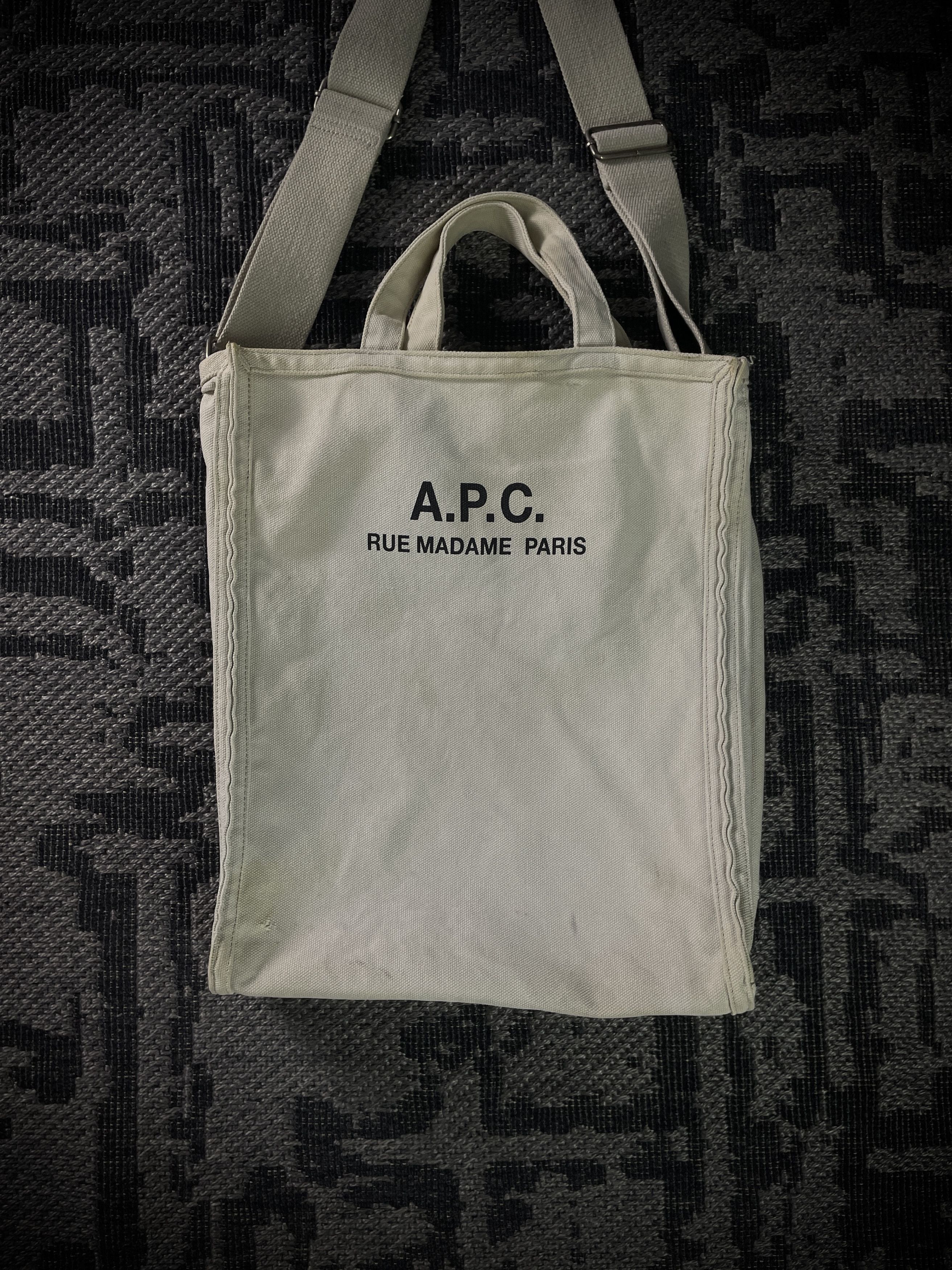A.P.C. A.P.C. Canvas Shoulder Bag Size ONE SIZE - 1 Thumbnail