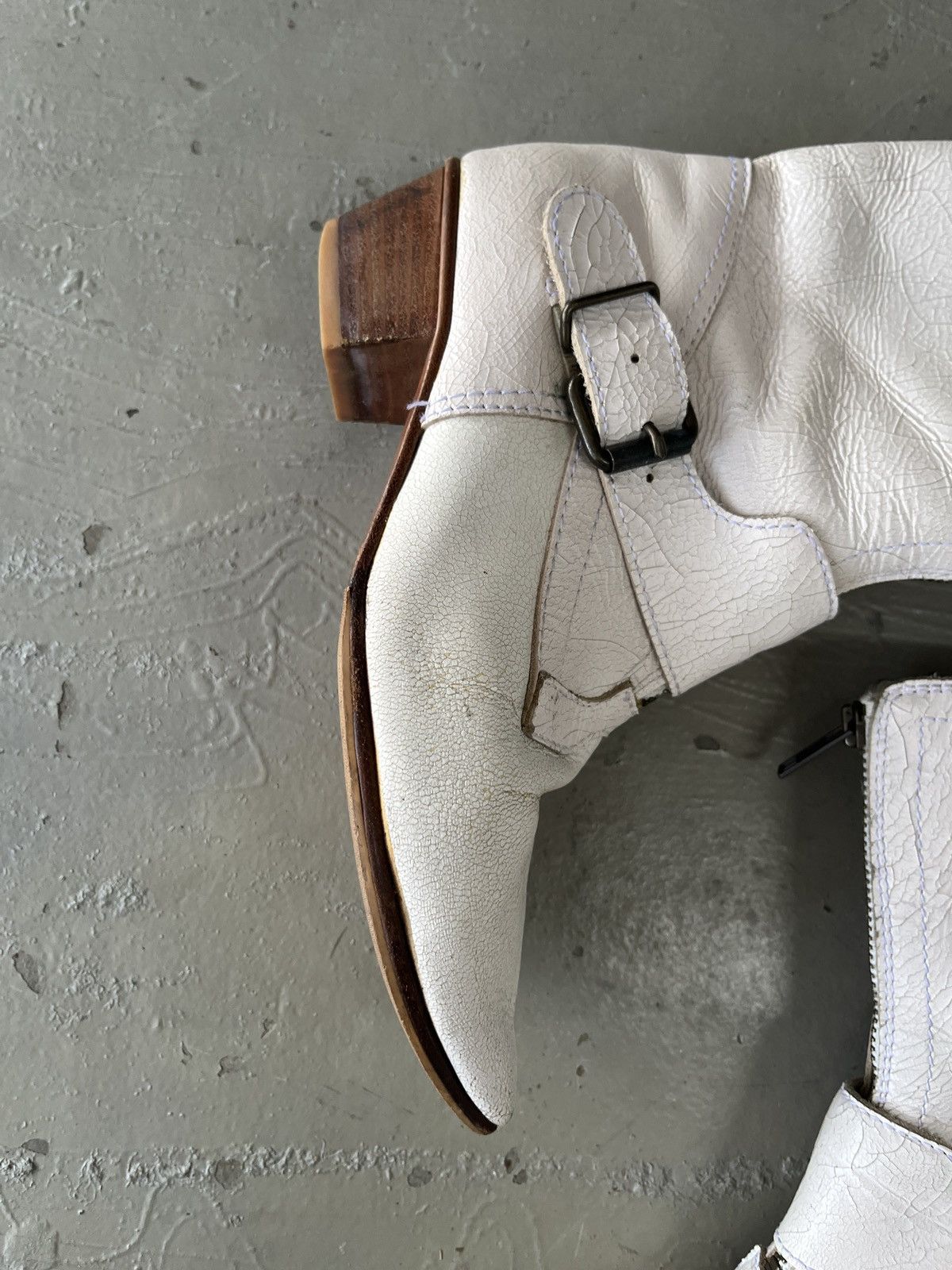 KMRii Issey Miyake Artisanal Margiela Style Leather Boots Size US 8.5 / IT 38.5 - 11 Thumbnail