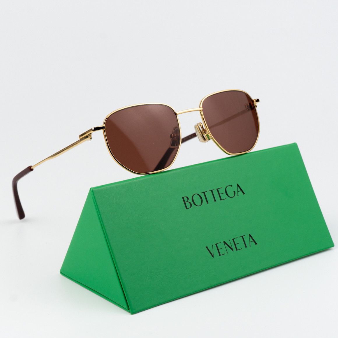 Bottega Veneta NEW Bottega Veneta BV1301S 003 Panthos Unisex Sunglasses Size ONE SIZE - 1 Thumbnail
