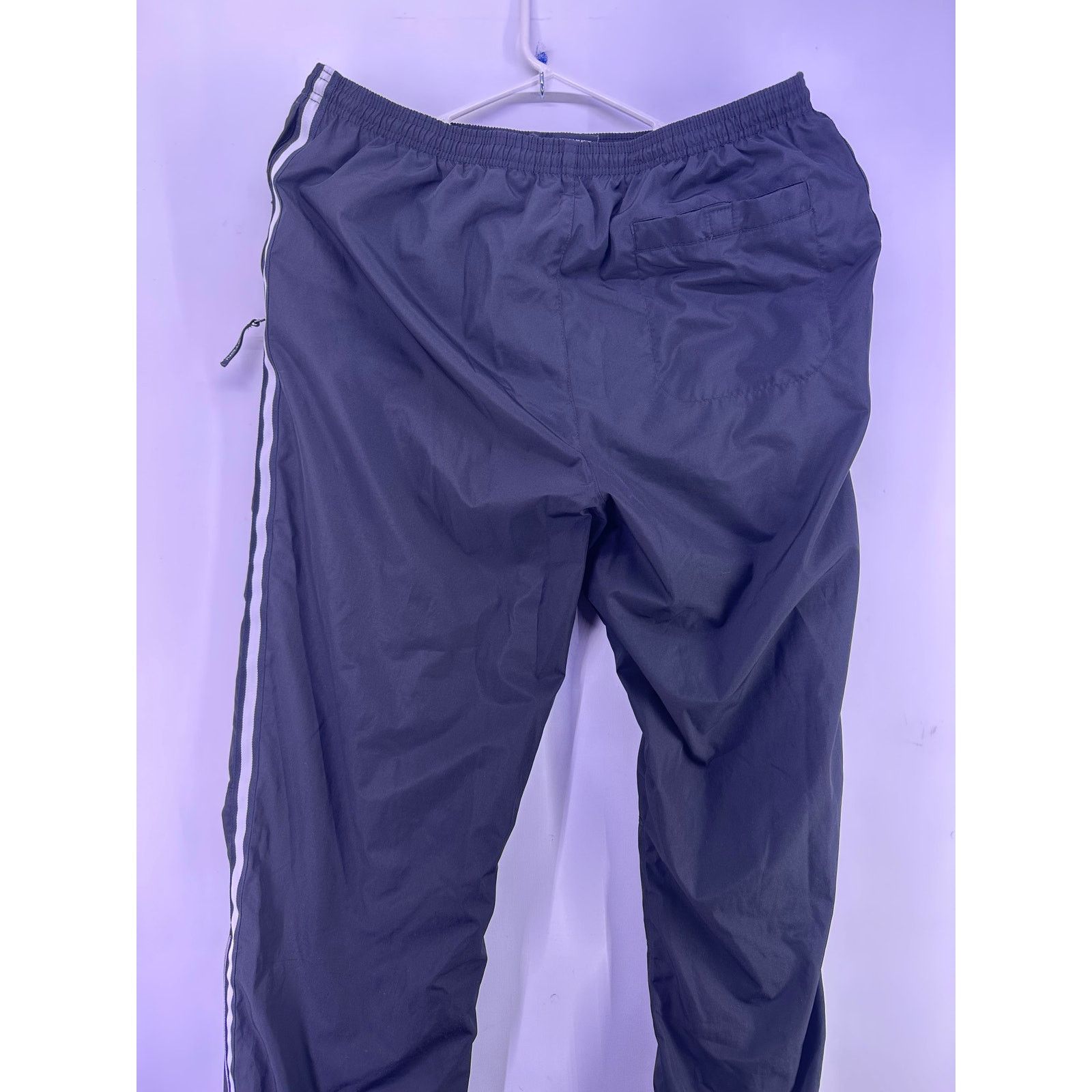 & Other Stories VTG Easton Black Warmup Track Windbreaker Jogger Tapered XL Size US 34 / EU 50 - 11 Thumbnail