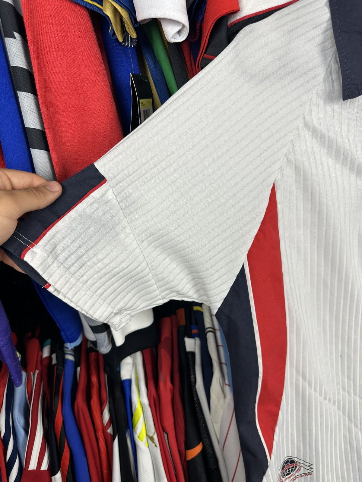 Umbro Umbro England 1998/1999 World Cup Football Jersey Shirt Size Size US M / EU 48-50 / 2 - 6 Thumbnail