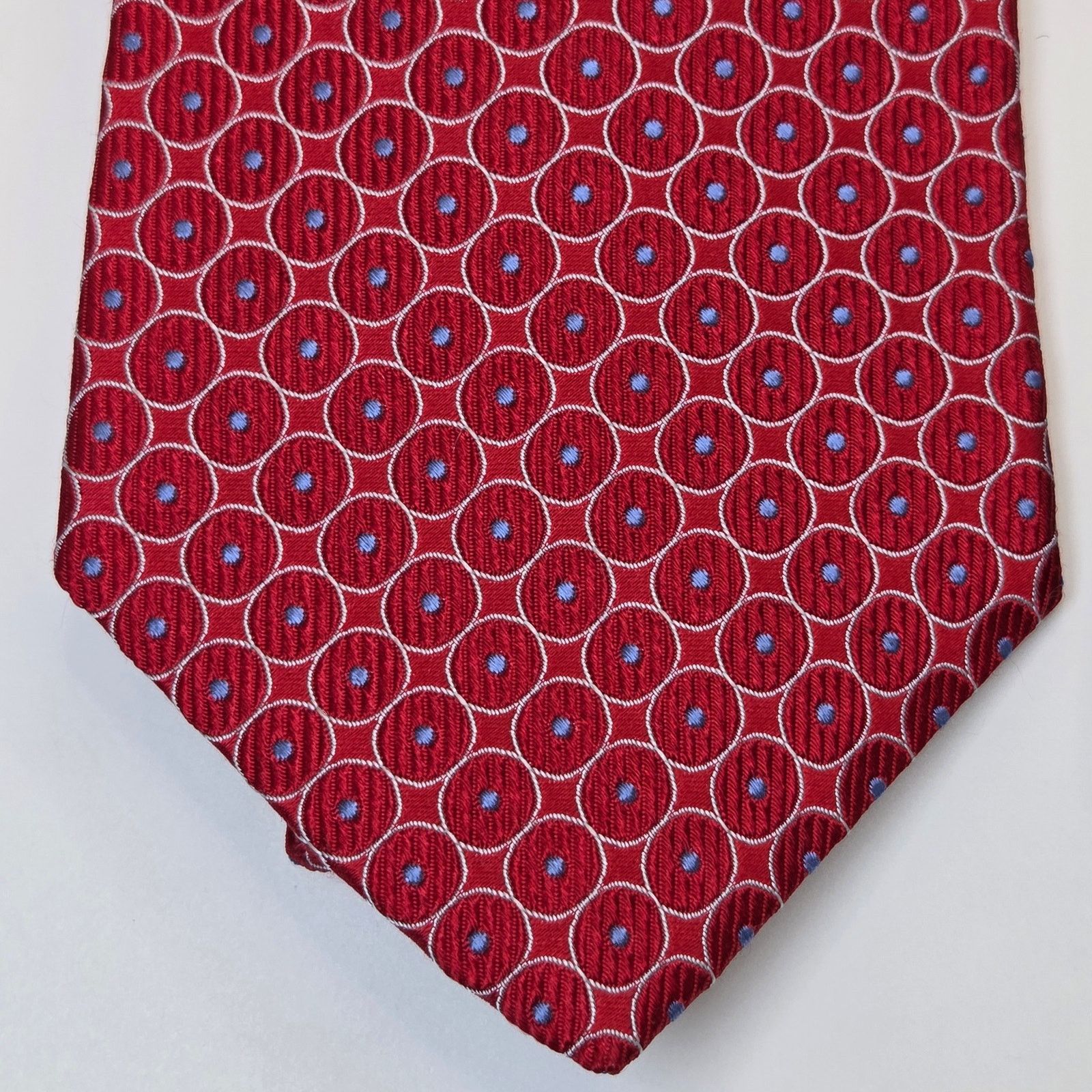 Tommy Hilfiger Tommy Hilfiger Silk Tie Lot 3 Red USA Classic 3.75 Size ONE SIZE - 2 Thumbnail