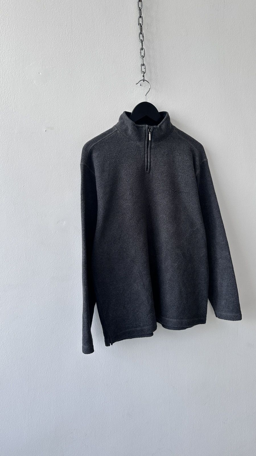 Yves Saint Laurent Yves Saint Laurent YSL Pour Homme 1/4 Zip Fleece Pullover Size US XL / EU 56 / 4 - 3 Thumbnail