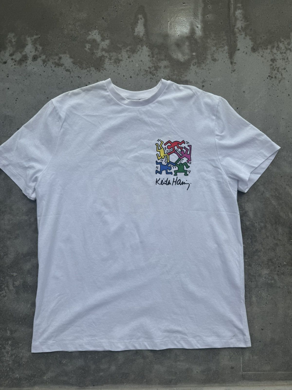 Keith Haring Kieth Haring tees T-shirt streetwear hype rare sneakers Size US XXL / EU 58 / 5 - 1 Thumbnail