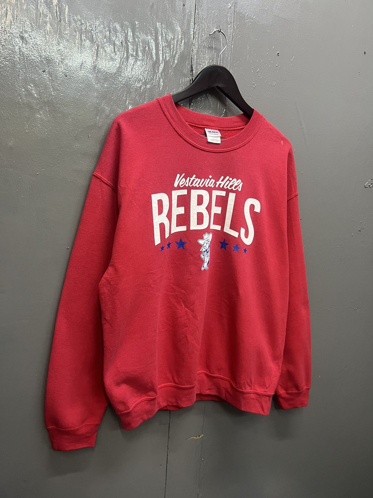 Vintage Vintage Vestavia Hills Rebels Sweatshirt Size US L / EU 52-54 / 3 - 2 Thumbnail