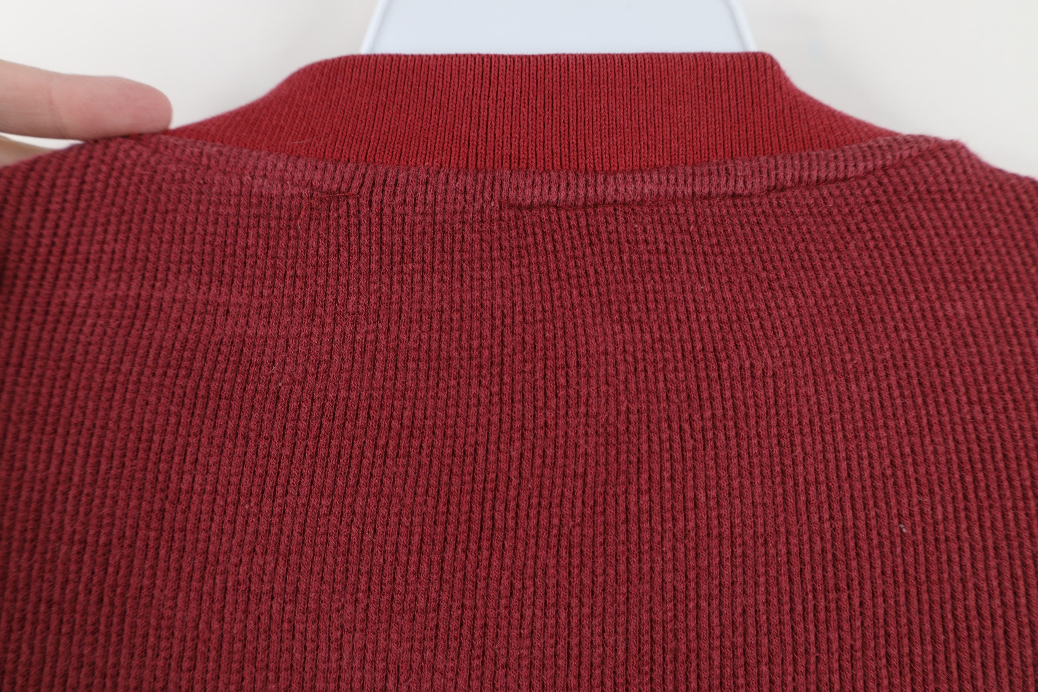 Woolrich Woolen Mills Vintage 90s Woolrich Thermal Waffle Knit Long Sleeve T-Shirt Size US XXL / EU 58 / 5 - 10 Thumbnail