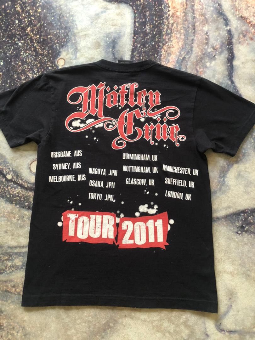 Band Tees Motley crue world tour Size US S / EU 44-46 / 1 - 2 Thumbnail