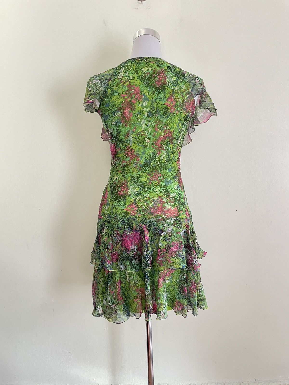Other Renato Nucci Lace Silk Dress Size S / US 4 / IT 40 - 2 Thumbnail