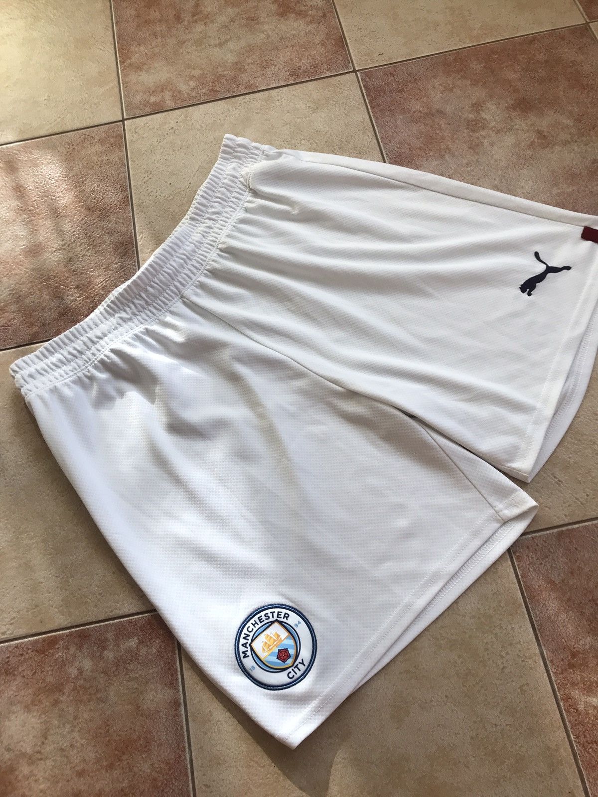 Puma Manchester City 2022-2023 Soccer Shorts Football Jersey Size US 33 - 4 Thumbnail