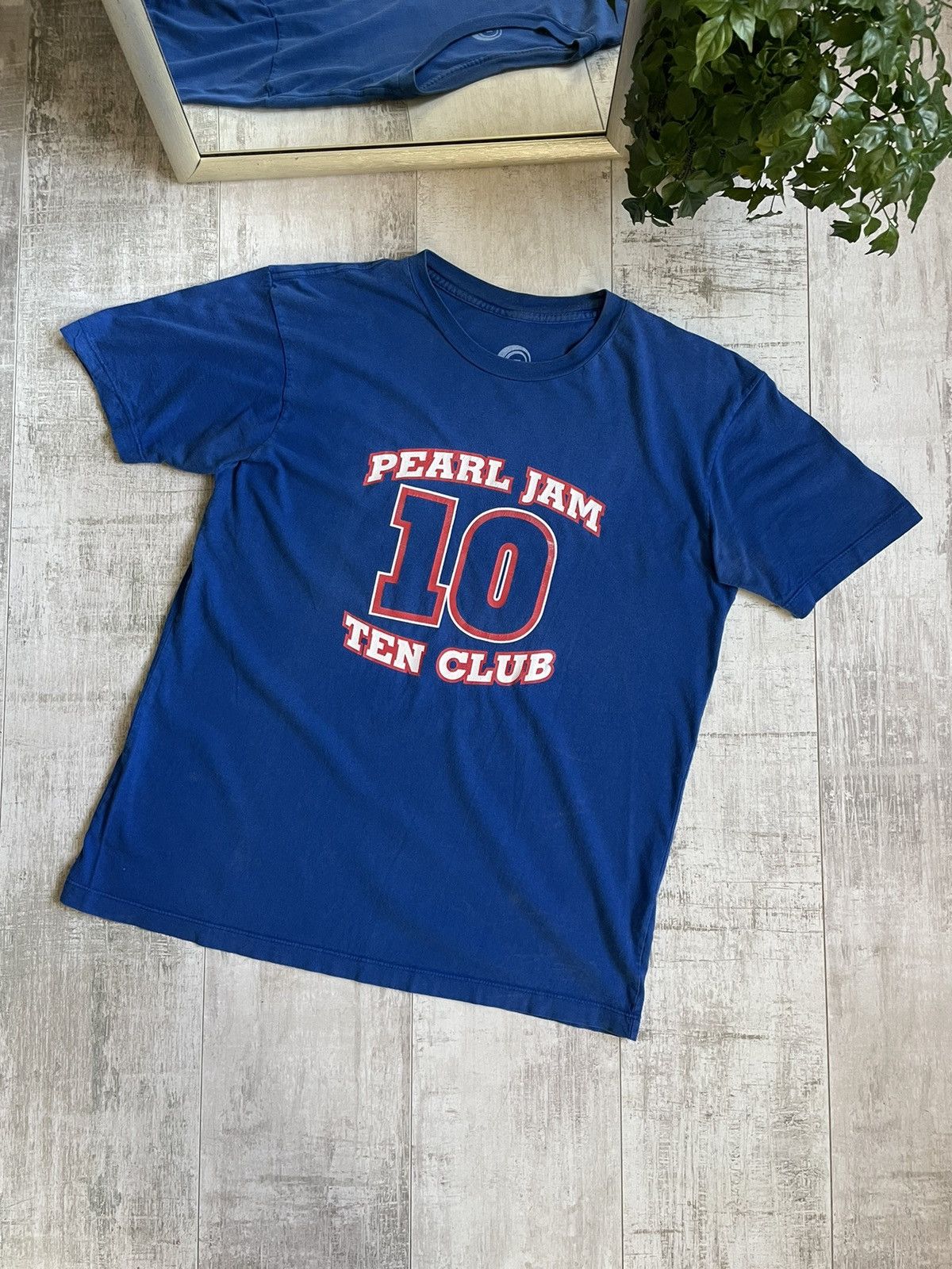 Vintage Pearl Jam Ten Club Mookie 10 T-Shirt Blaylock RARE