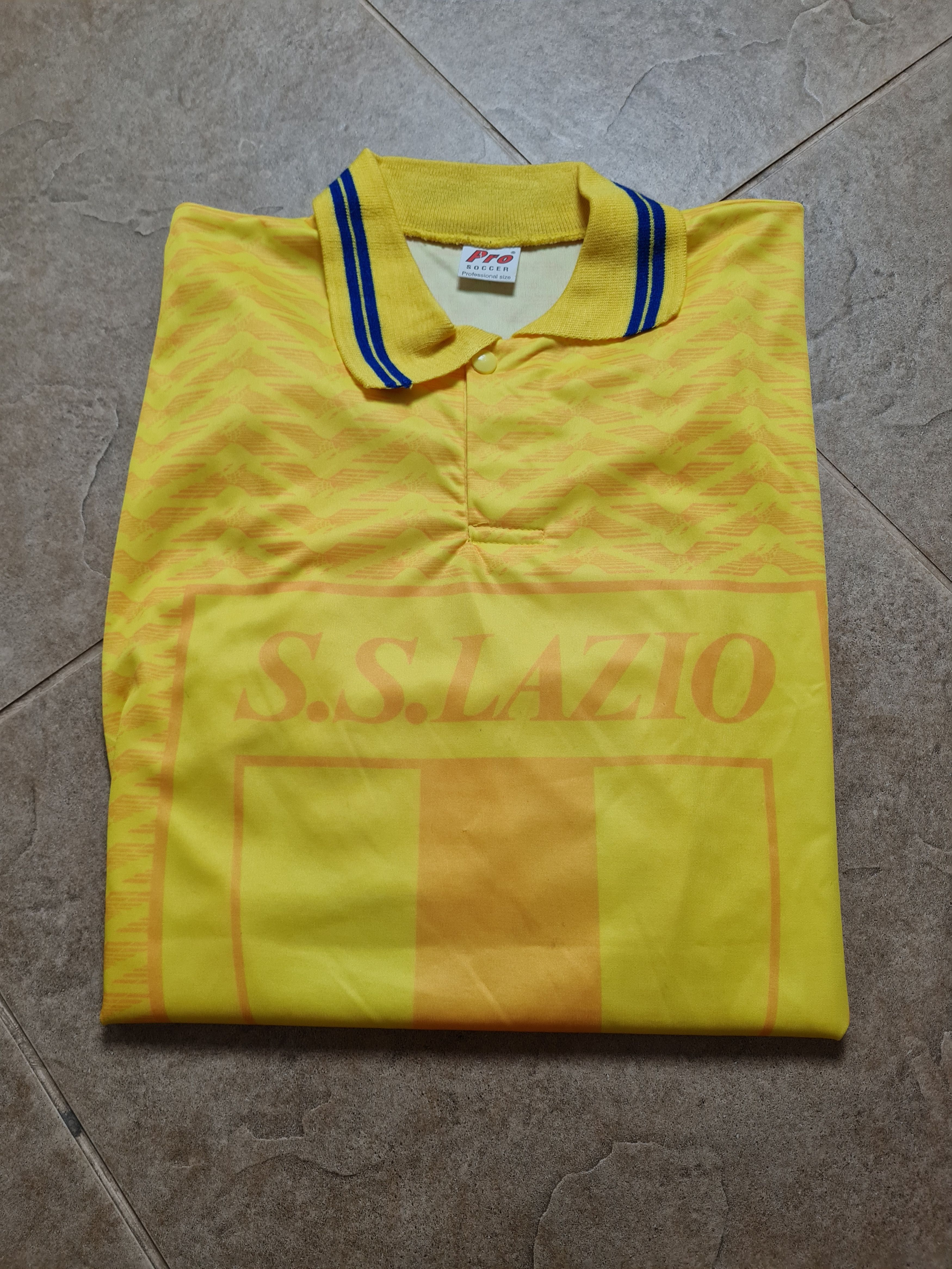 Other Vintage Jersey S.S. Lazio Pro Big Logo Soccer t-shirts 90x Size US L / EU 52-54 / 3 - 7 Thumbnail