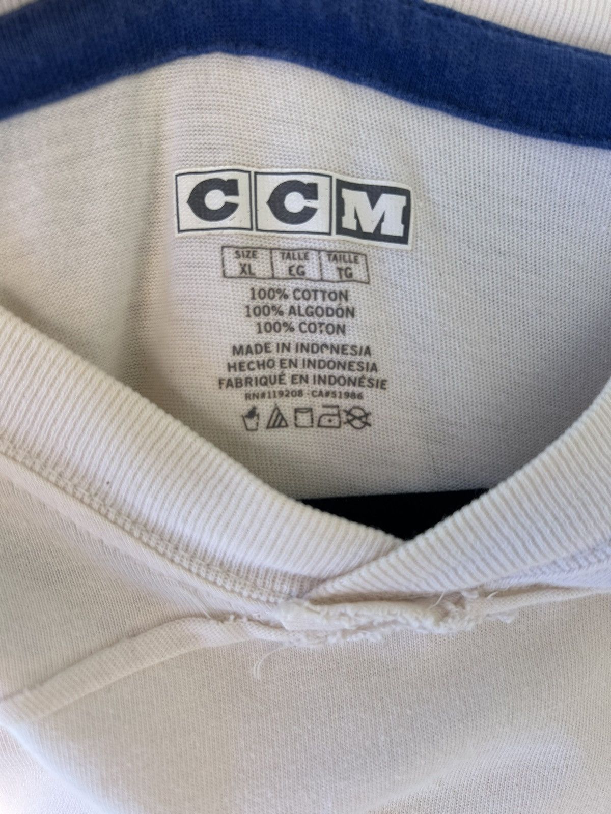 Ccm Toronto maple leafs shirt CCM Size US XL / EU 56 / 4 - 4 Thumbnail