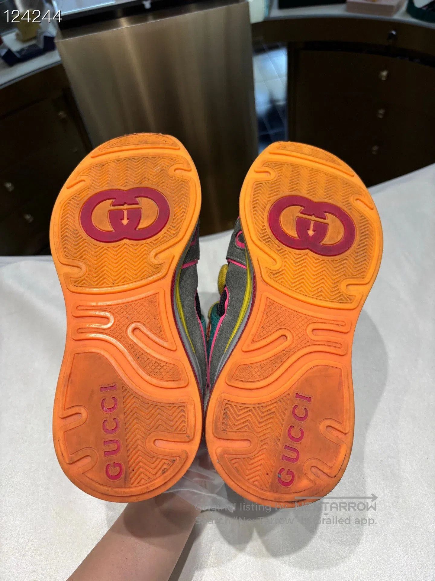 Gucci Gucci Ultrapace Suede Mid. Size US 7 / IT 37 - 5 Thumbnail
